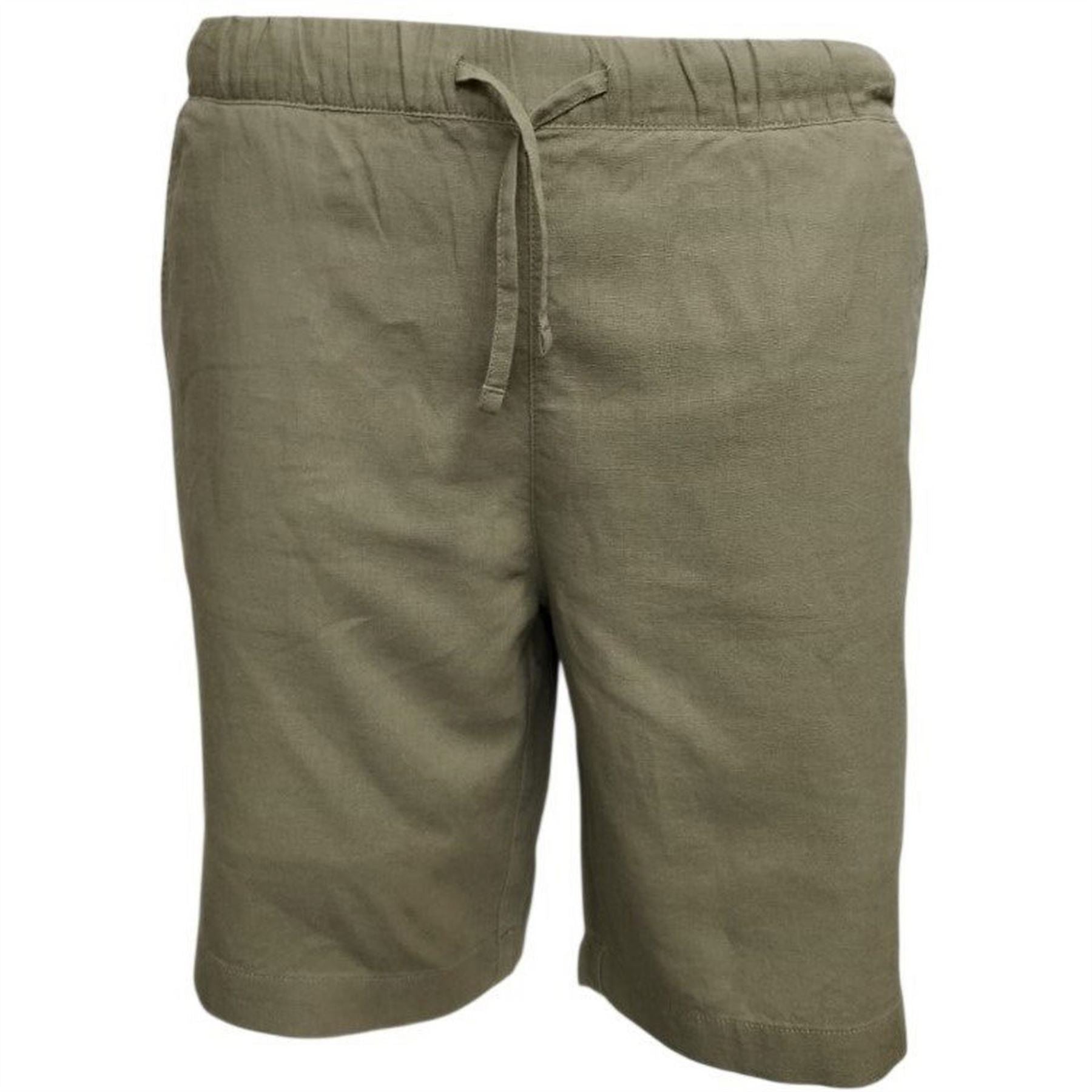 Jack Wills Linen Blend Drawstring Woven Tracksuit Shorts