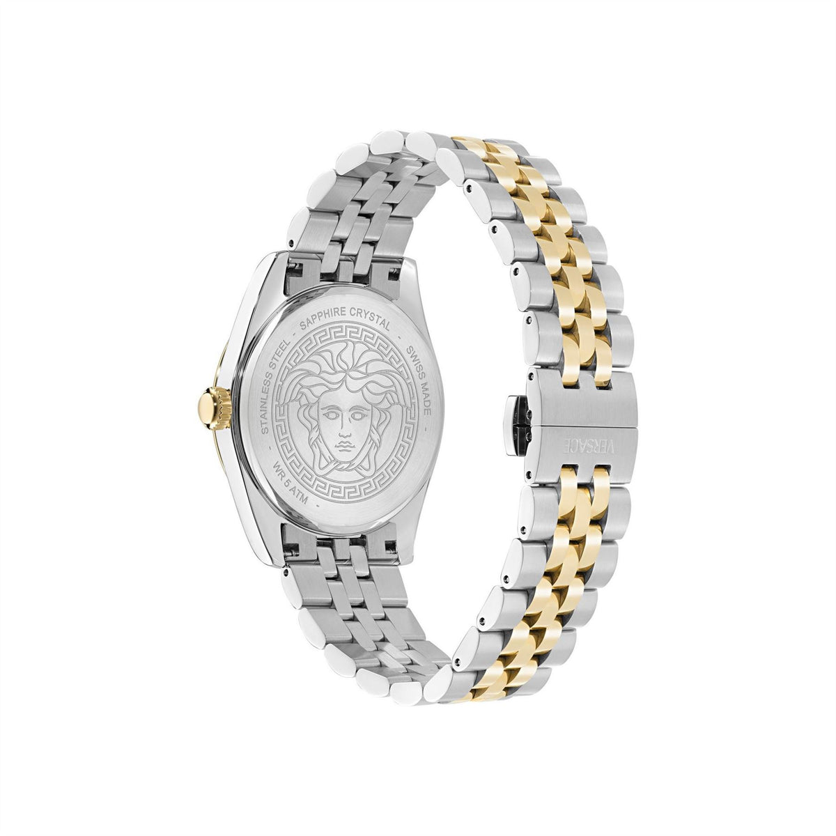 Versace Sn71 Steel Bracelet Strap Analogue Dress Watch