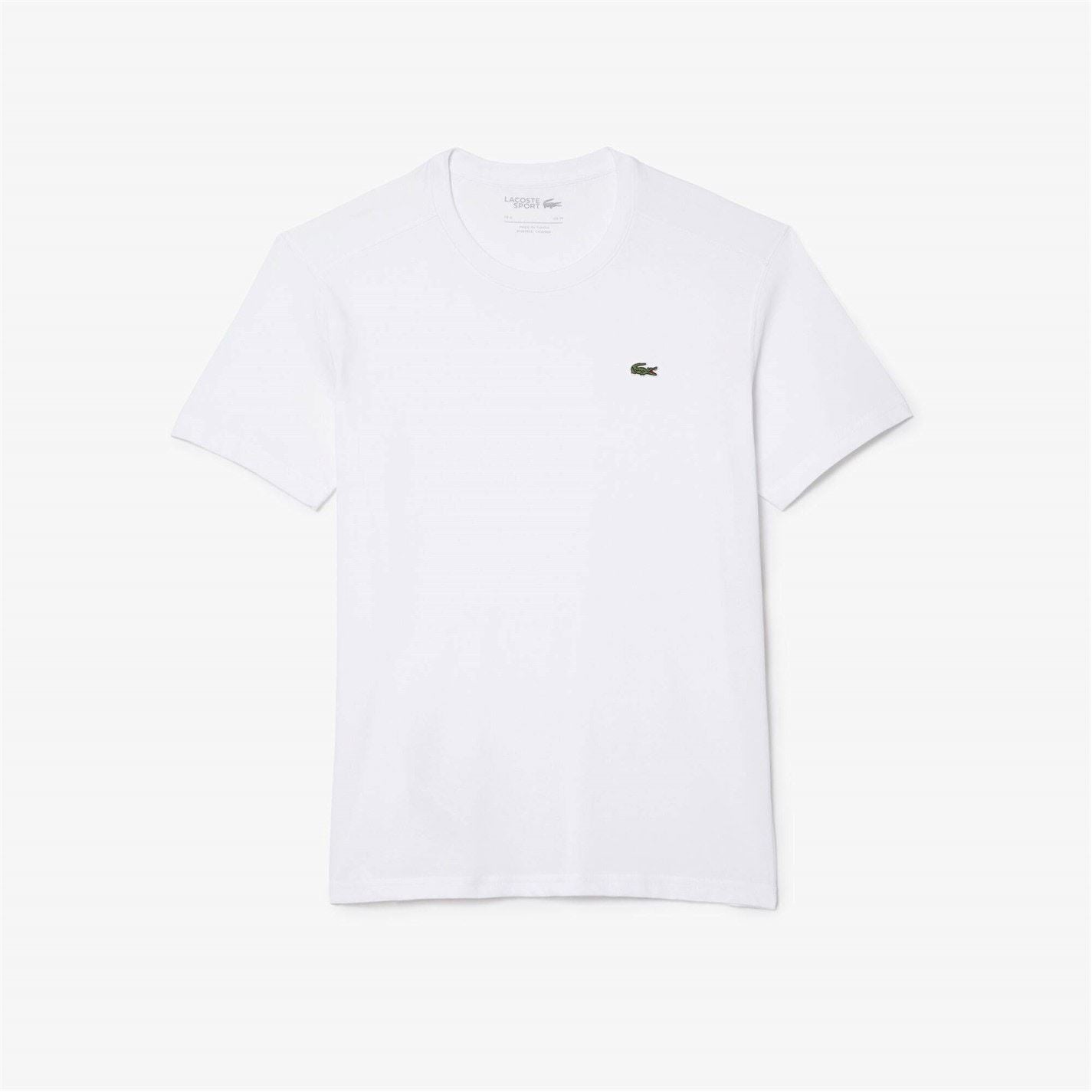 Lacoste Logo Moisture Wicking Short Sleeve Performance T-Shirt