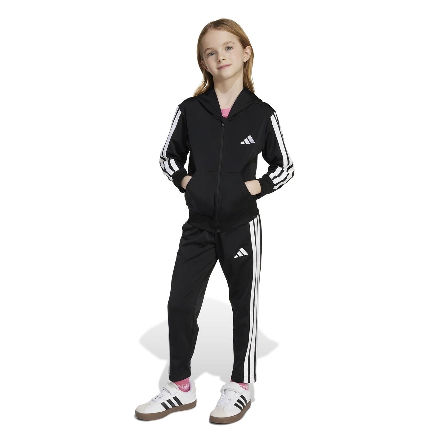 adidas Stripe Poly Tracksuit