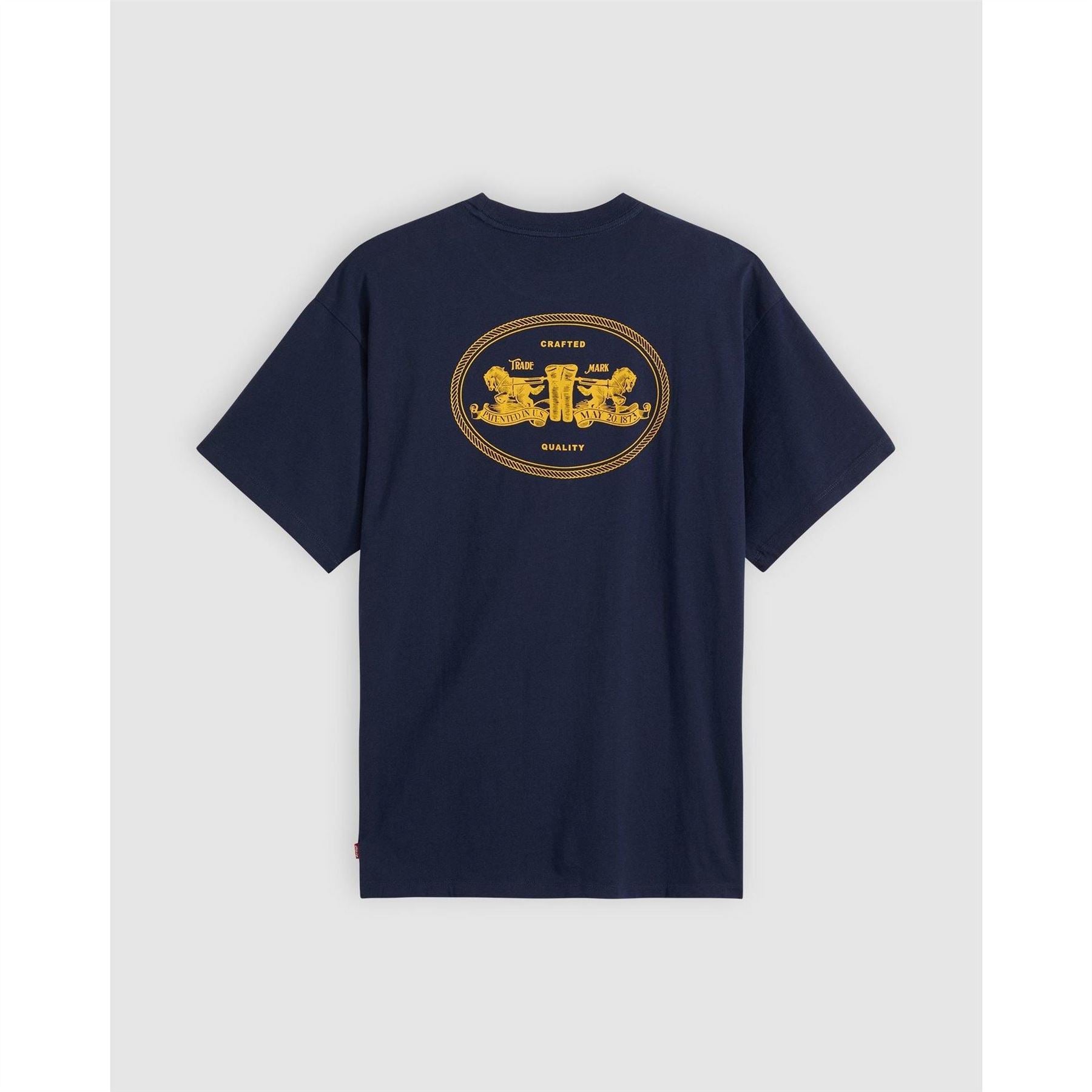 Levis Bold Logo Crew Neck Short Sleeve Jersey T-Shirt