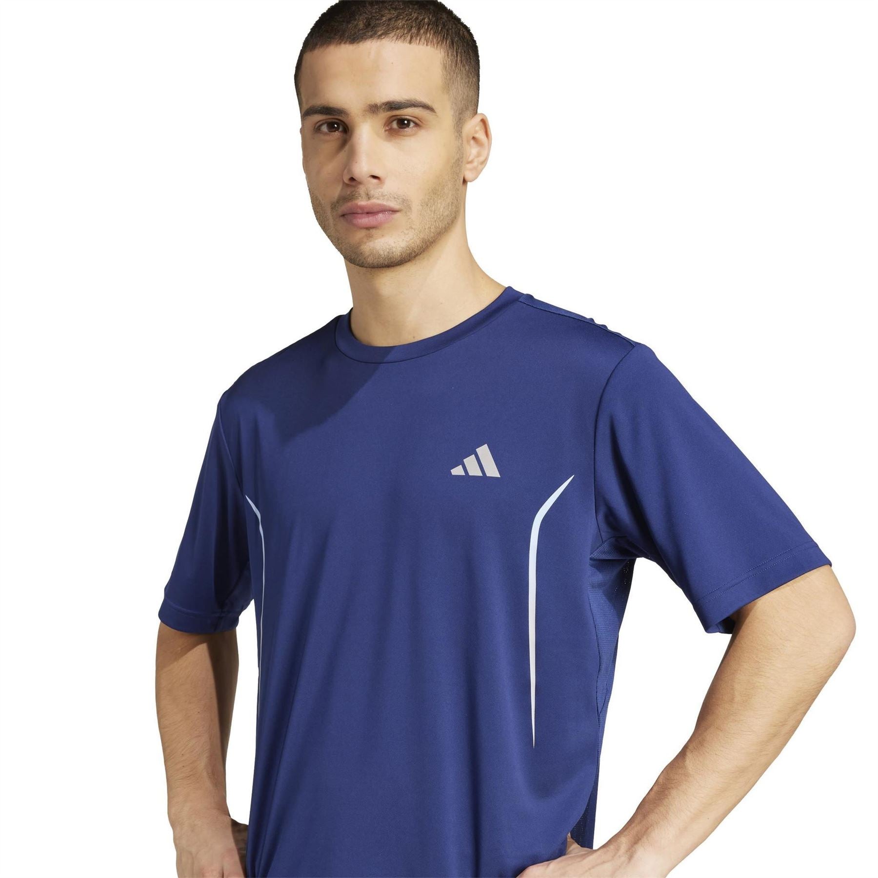 adidas Tech Crew Neck Short Sleeve Competition T-Shirt
