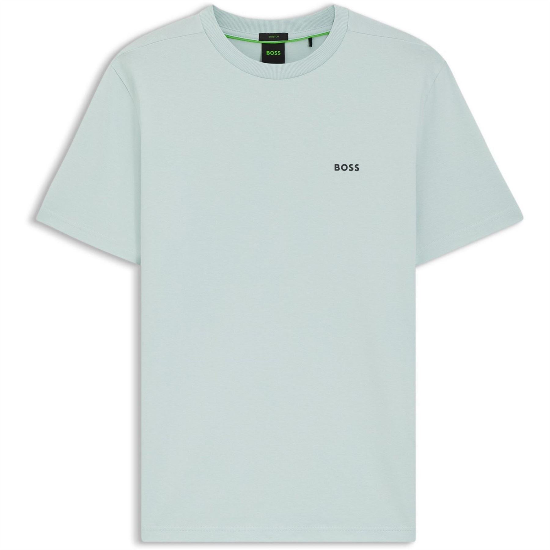 Boss BOSS GREEN T Shirt with Logo Design Stretch Cotton