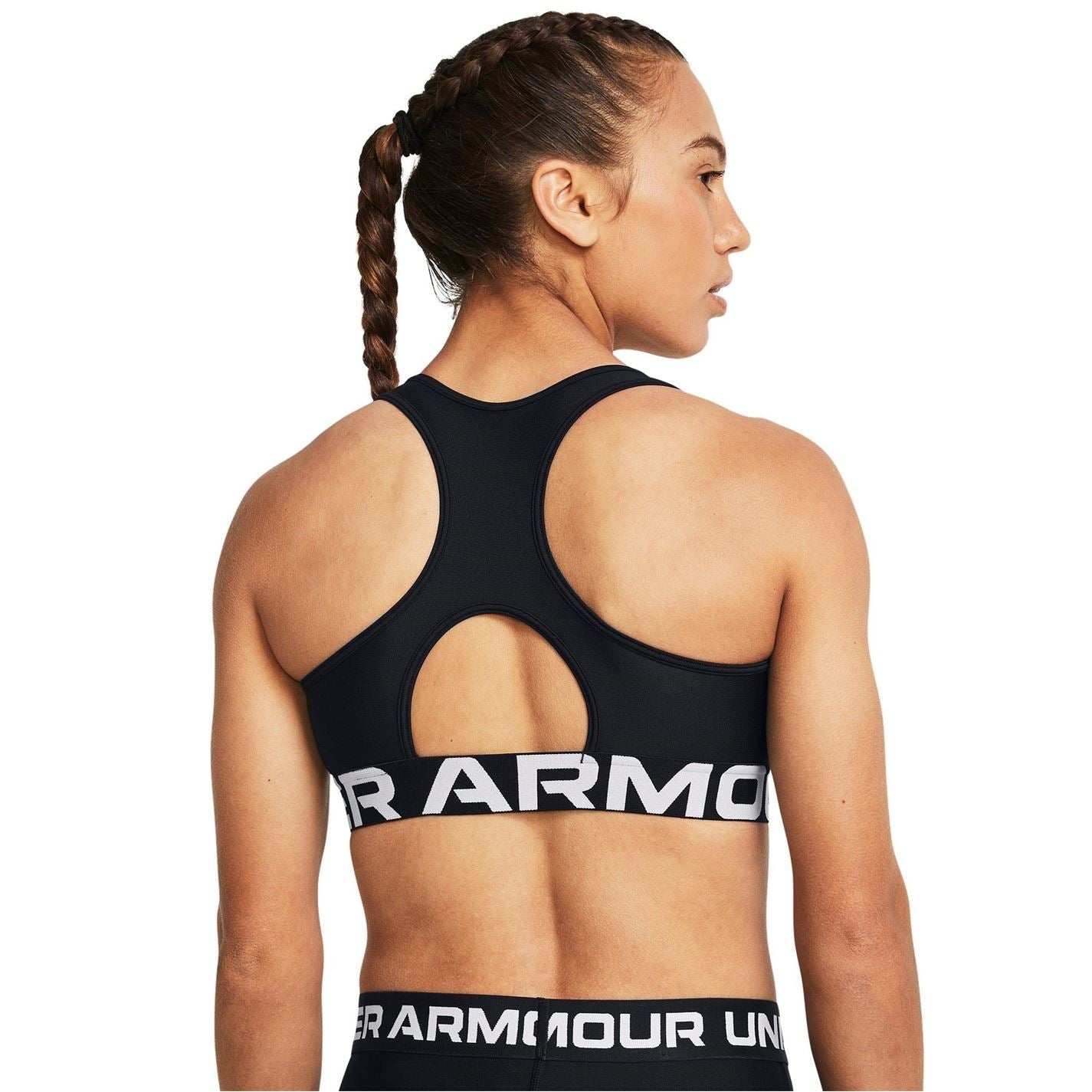 Under Armour Womens Armour Heatgear® Armour Mid Branded Sports Bra