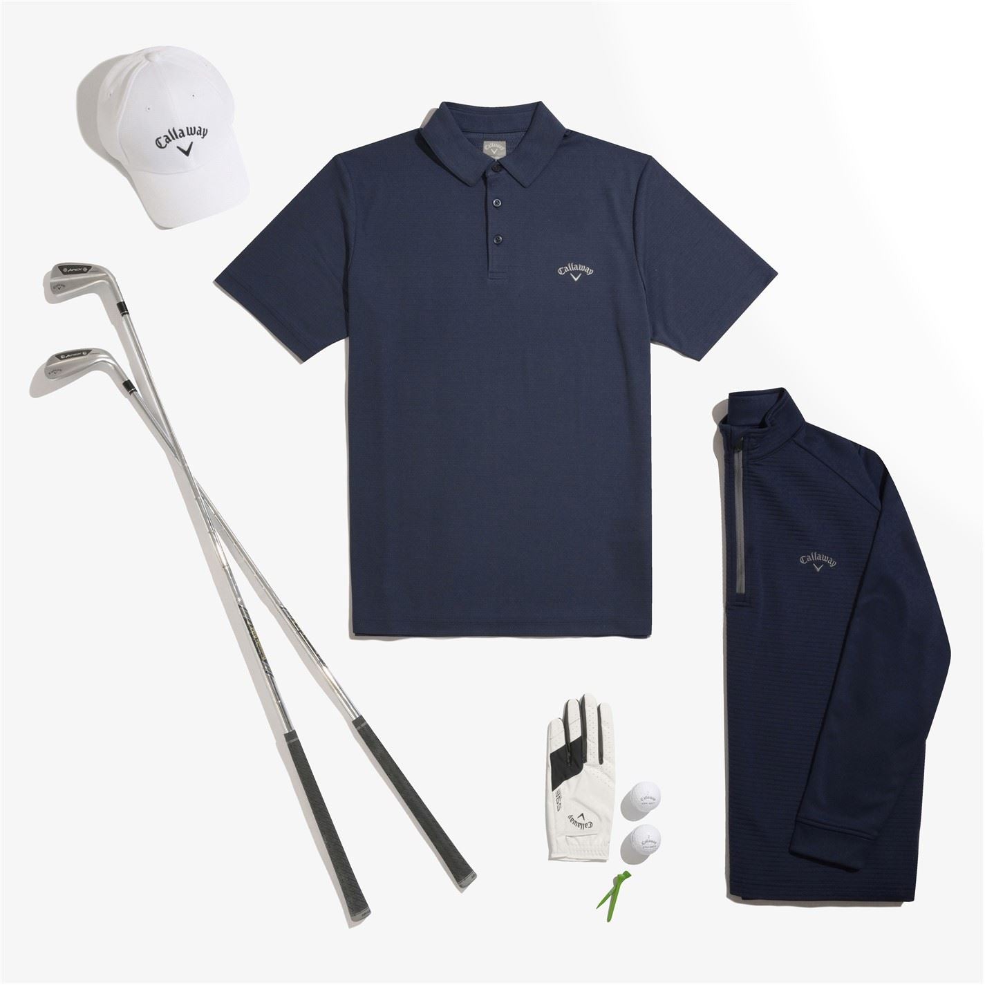 Callaway Herringbone Pullover Jumper