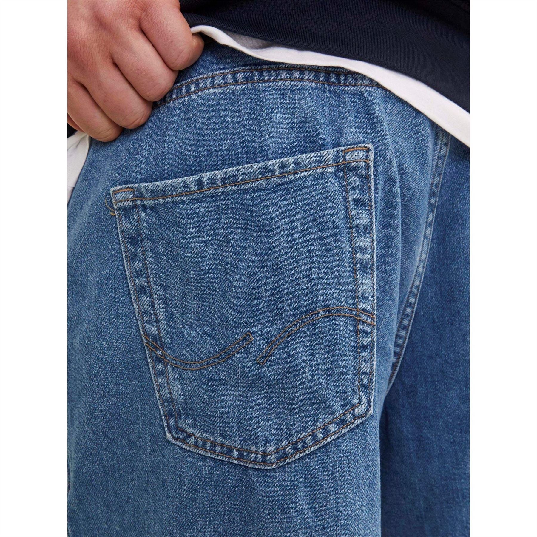 Jack and Jones Chris Plus Size Wide Leg Jeans