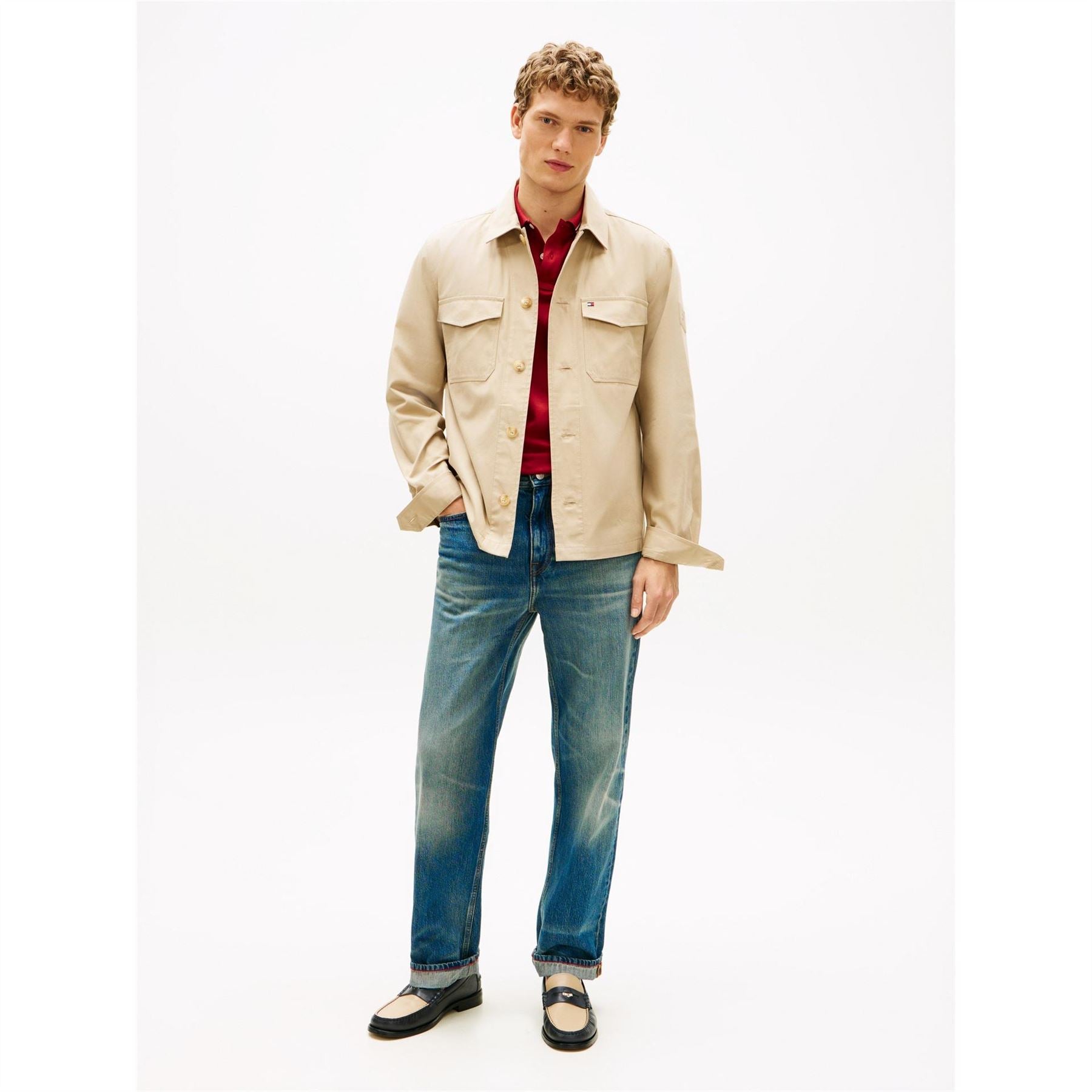 Tommy Hilfiger Nylon Shirt Jacket