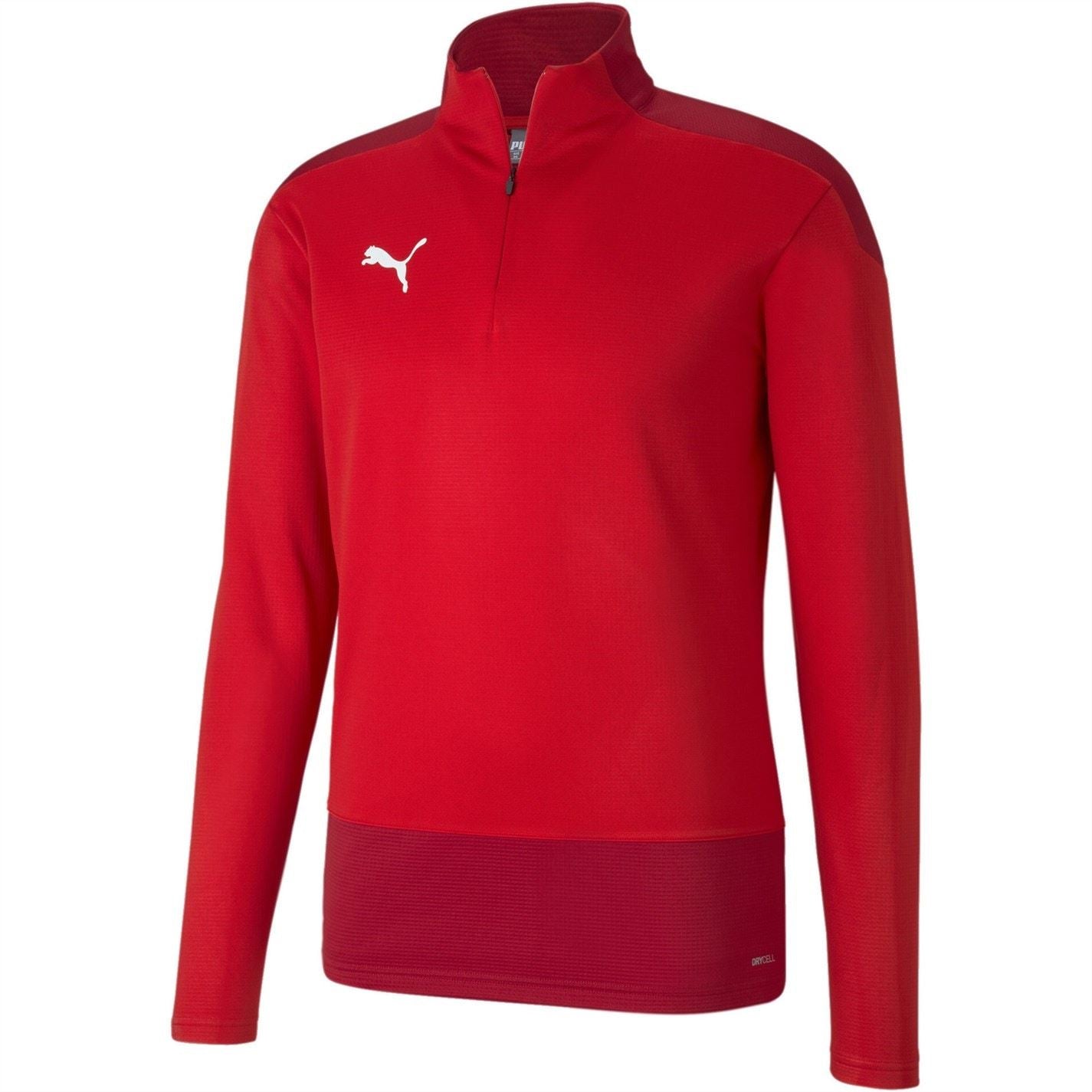 Puma Mens Teamgoal 23 Training Quarter Zip Top Fleece