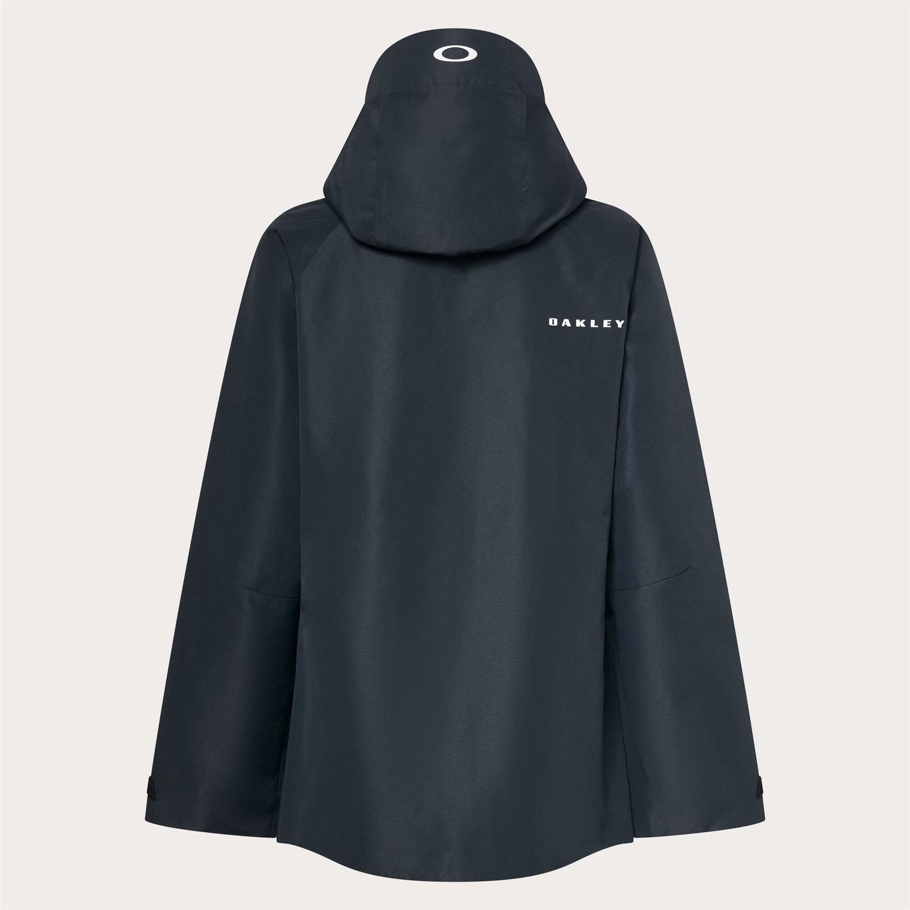 Oakley Womens Solid Patterned Hooded Neck Fitted Cuff Ski Jacket