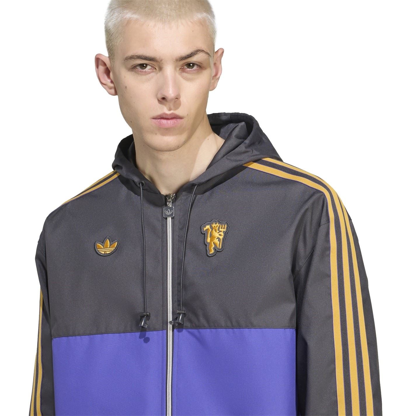 adidas Mens Manchester United Icons Parka