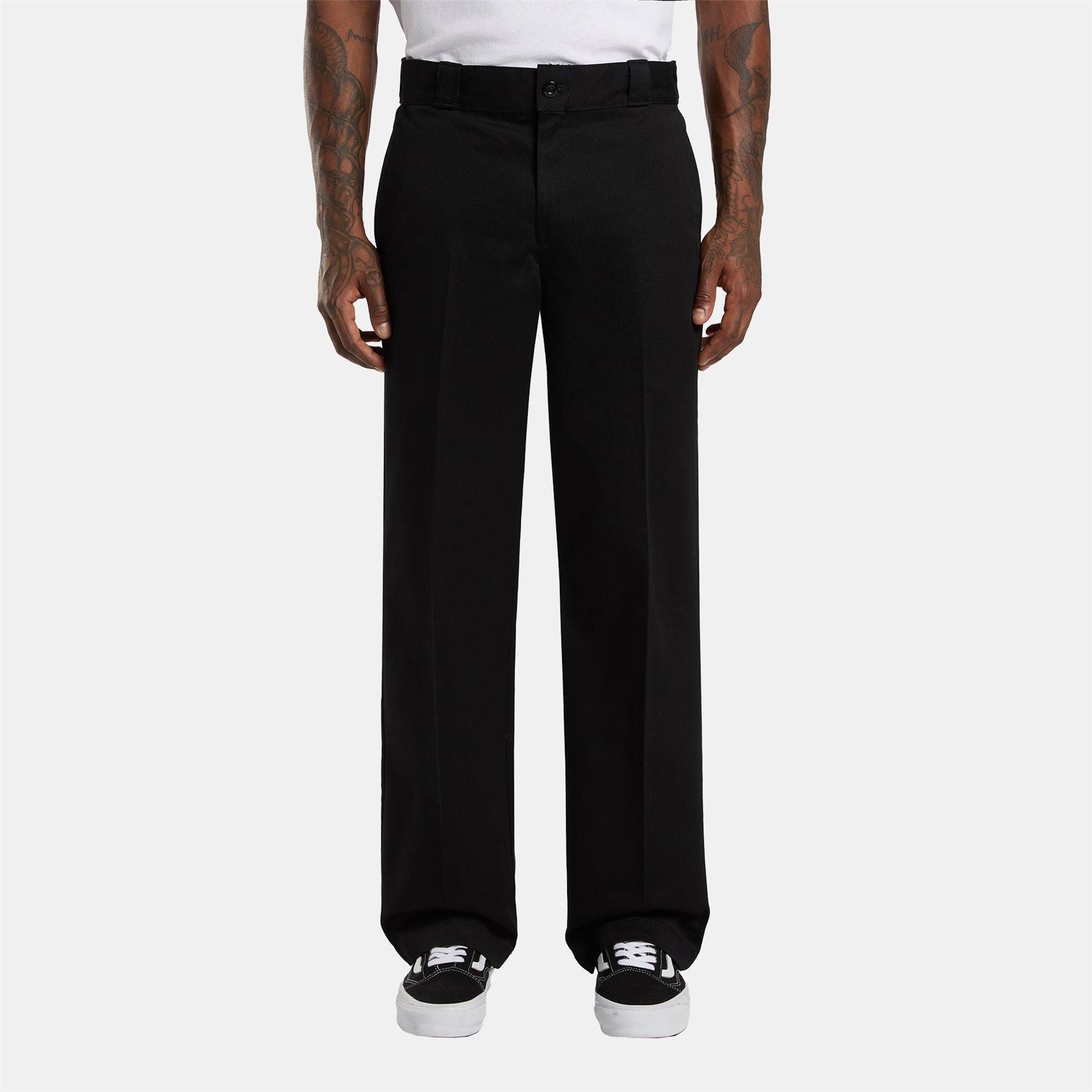 Dickies 247 Solid Patterned Straight Leg Trousers