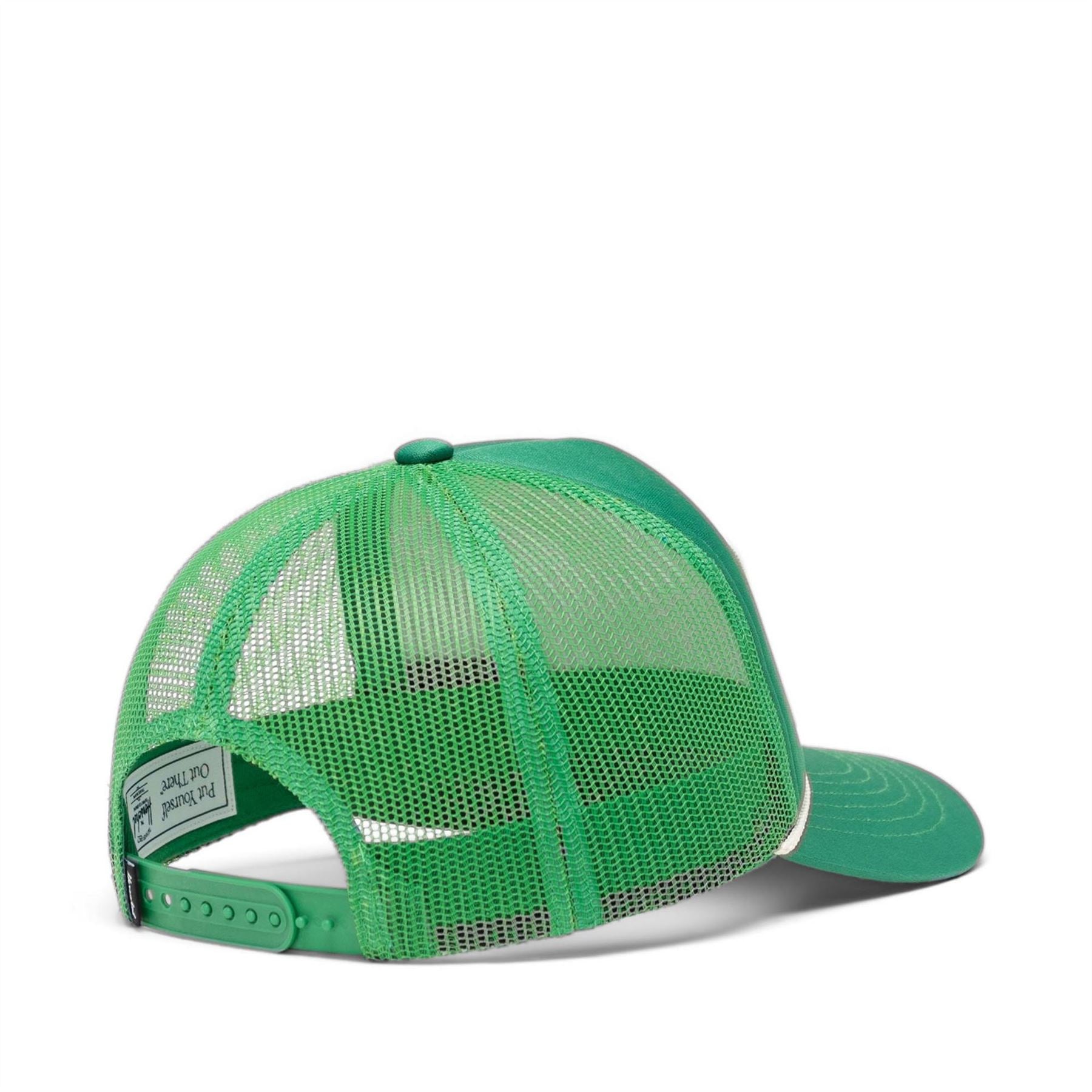 Herschel Supply Co Box Print Mesh Trucker Cap with Logo