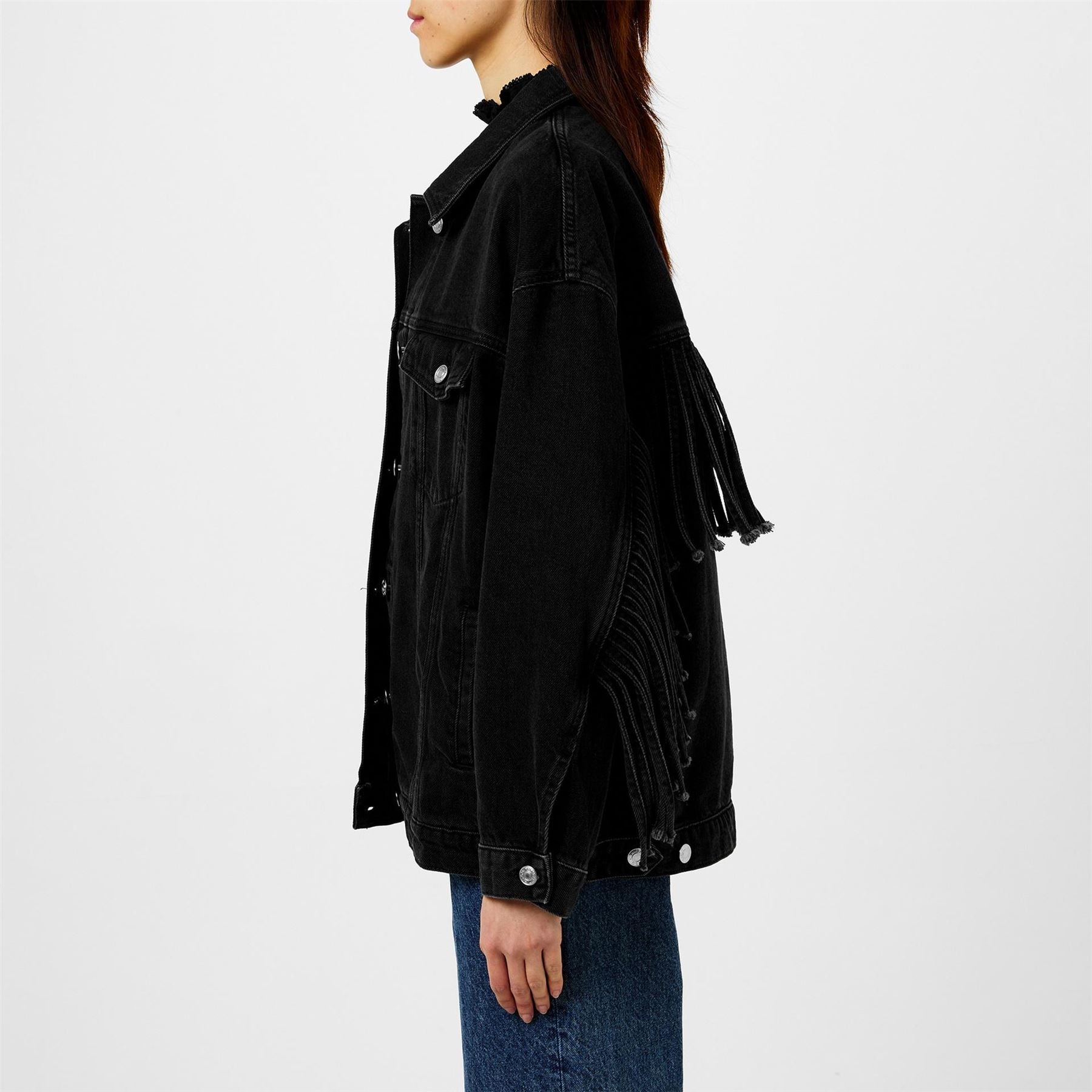 Hugo Structured Denim Tailored Fit Denim Jacket
