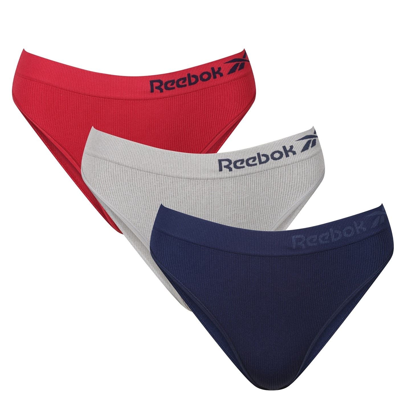 Reebok Womens 3 Pack Briefs