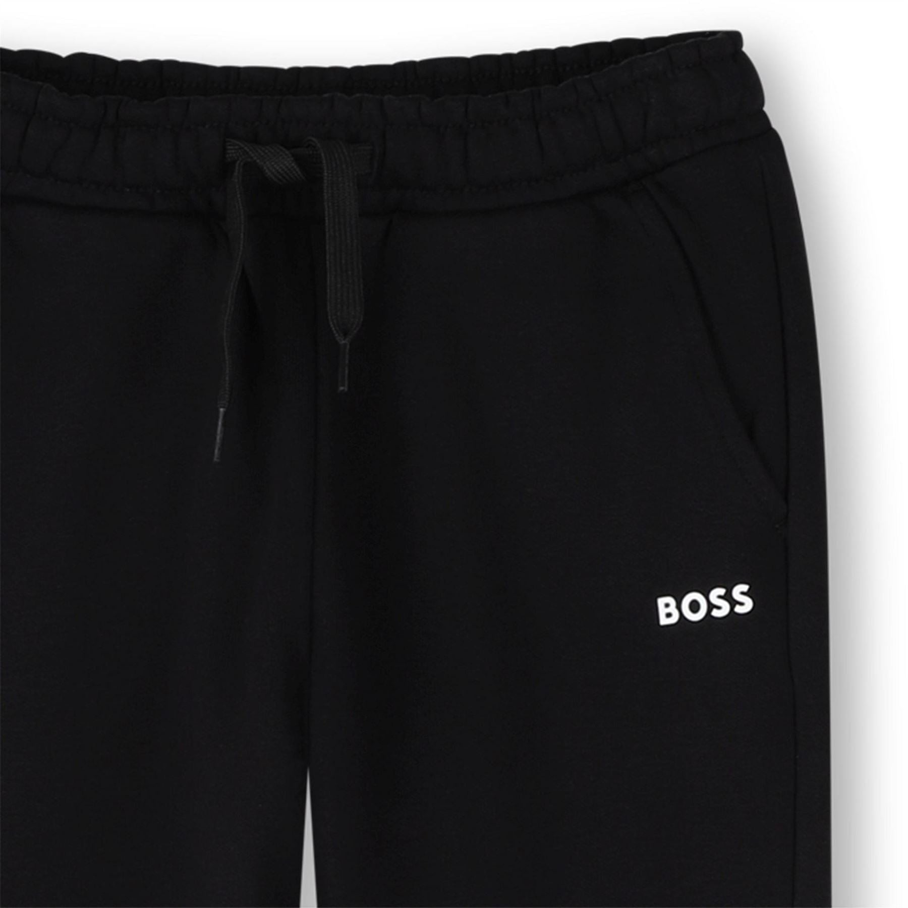 Boss Wordmark Color Block Slim Joggers