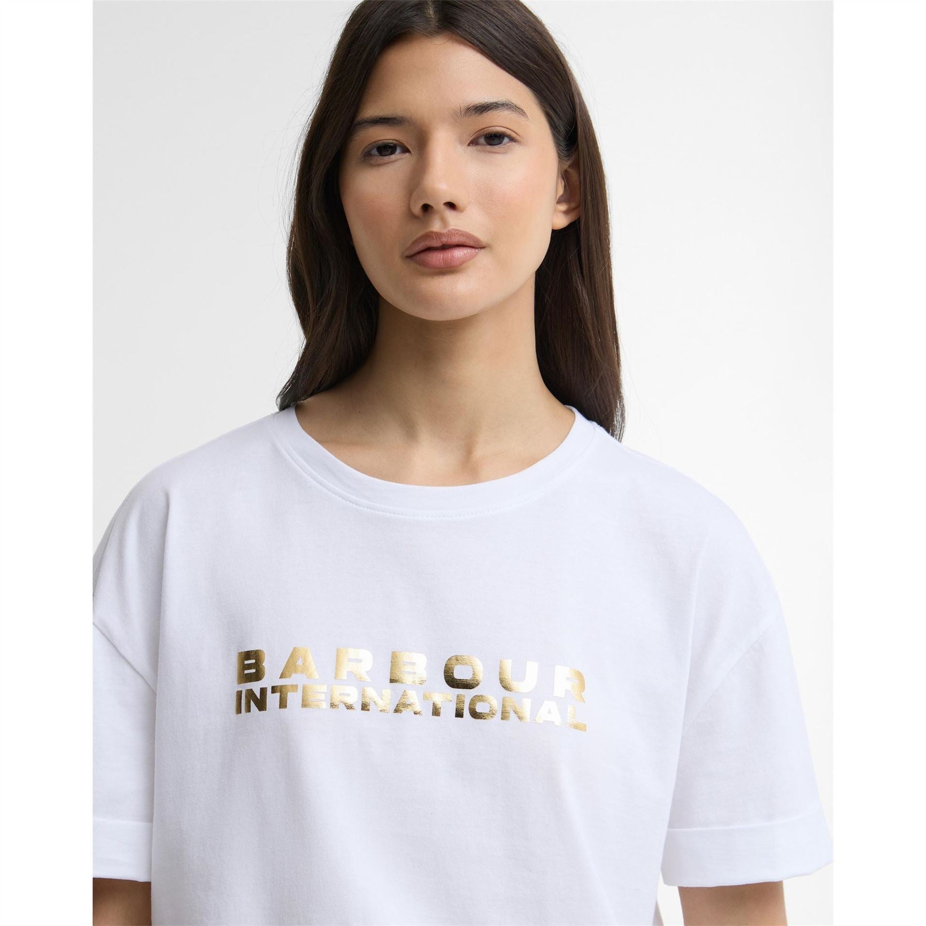 Barbour International Cropped Crop Top