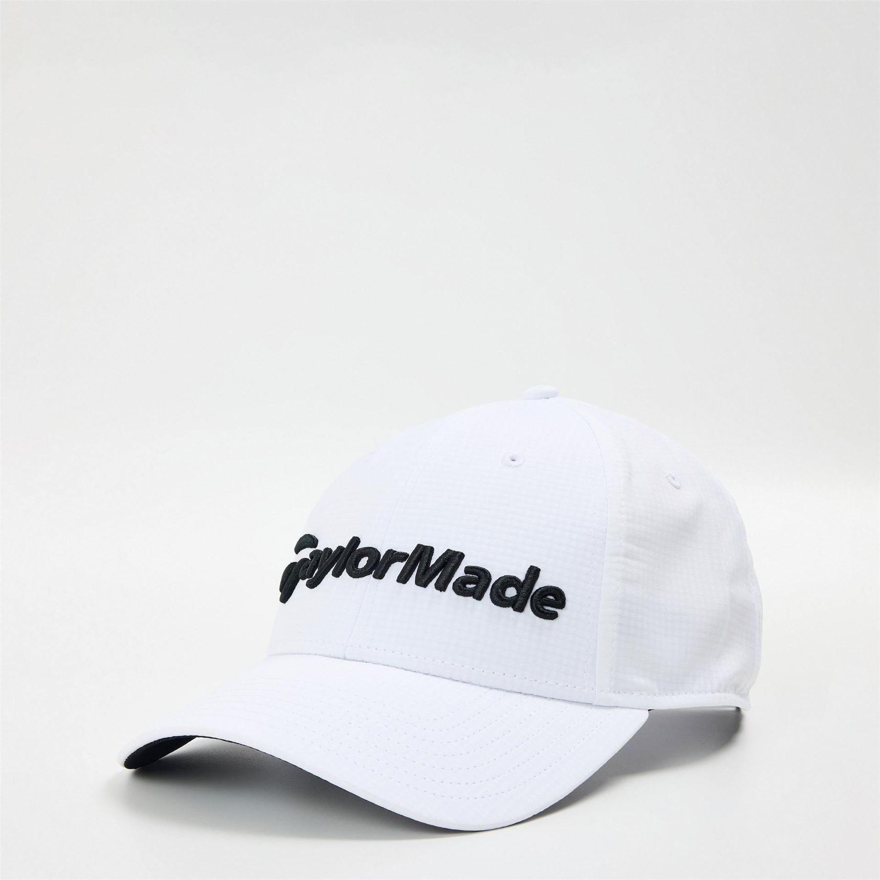 TaylorMade Logo Lettering Pre Curved Brim Baseball Cap