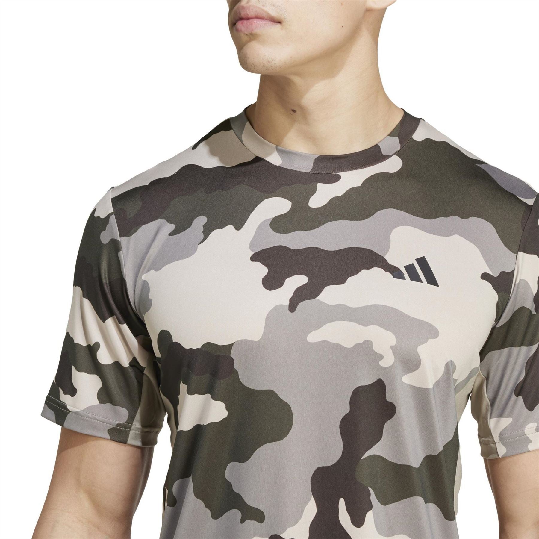 adidas Camo All Over Print T-Shirt
