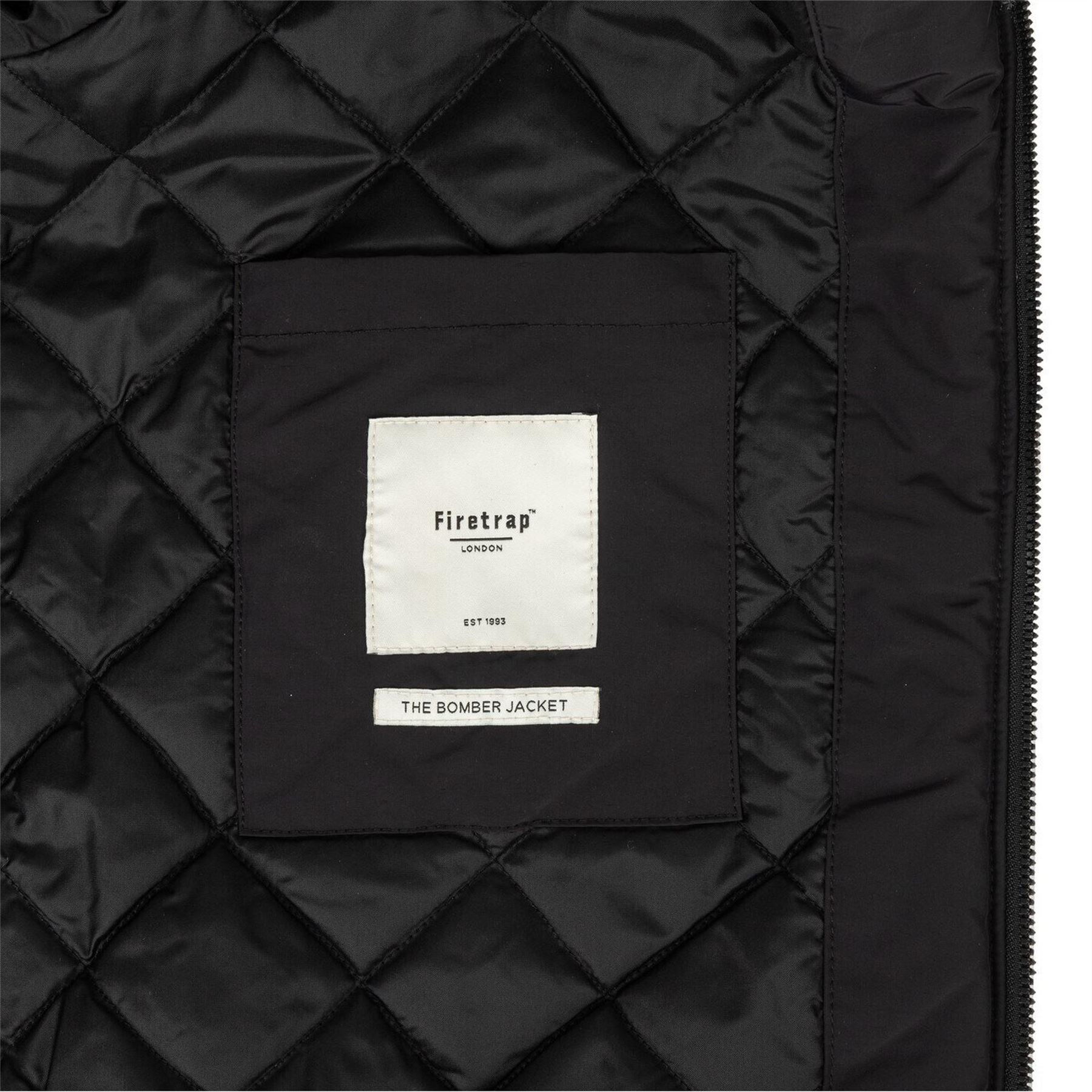 Firetrap  Padded Long Sleeve Bomber Jacket