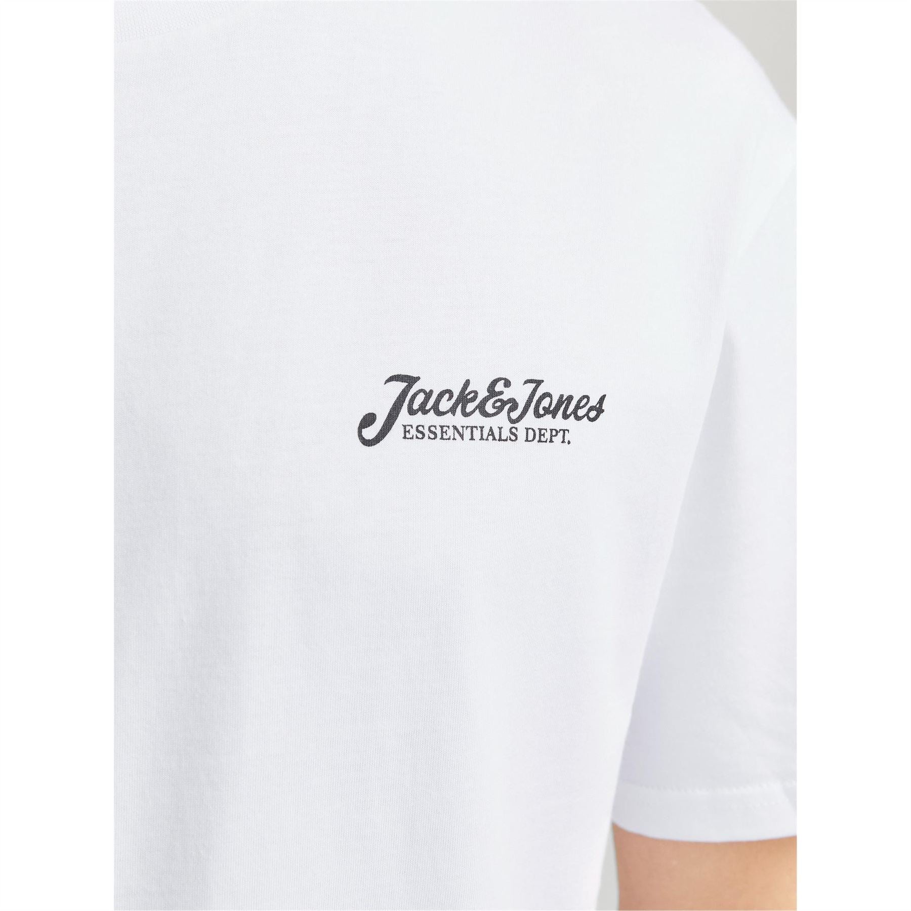 Jack and Jones Jj Short Sleeve Logo Regular Fit T-Shirt