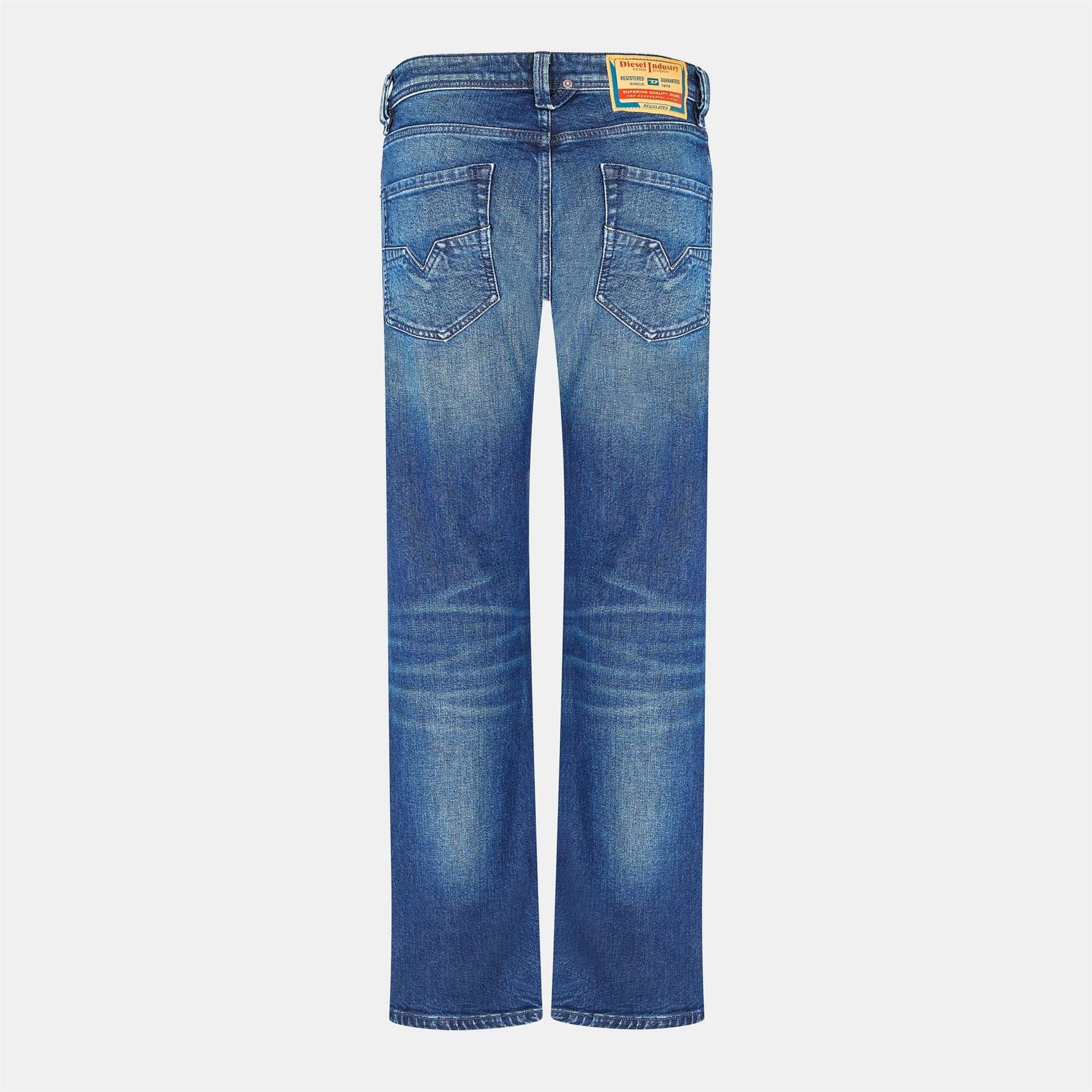 Diesel Larkee Five Pocket Straight Leg Jeans