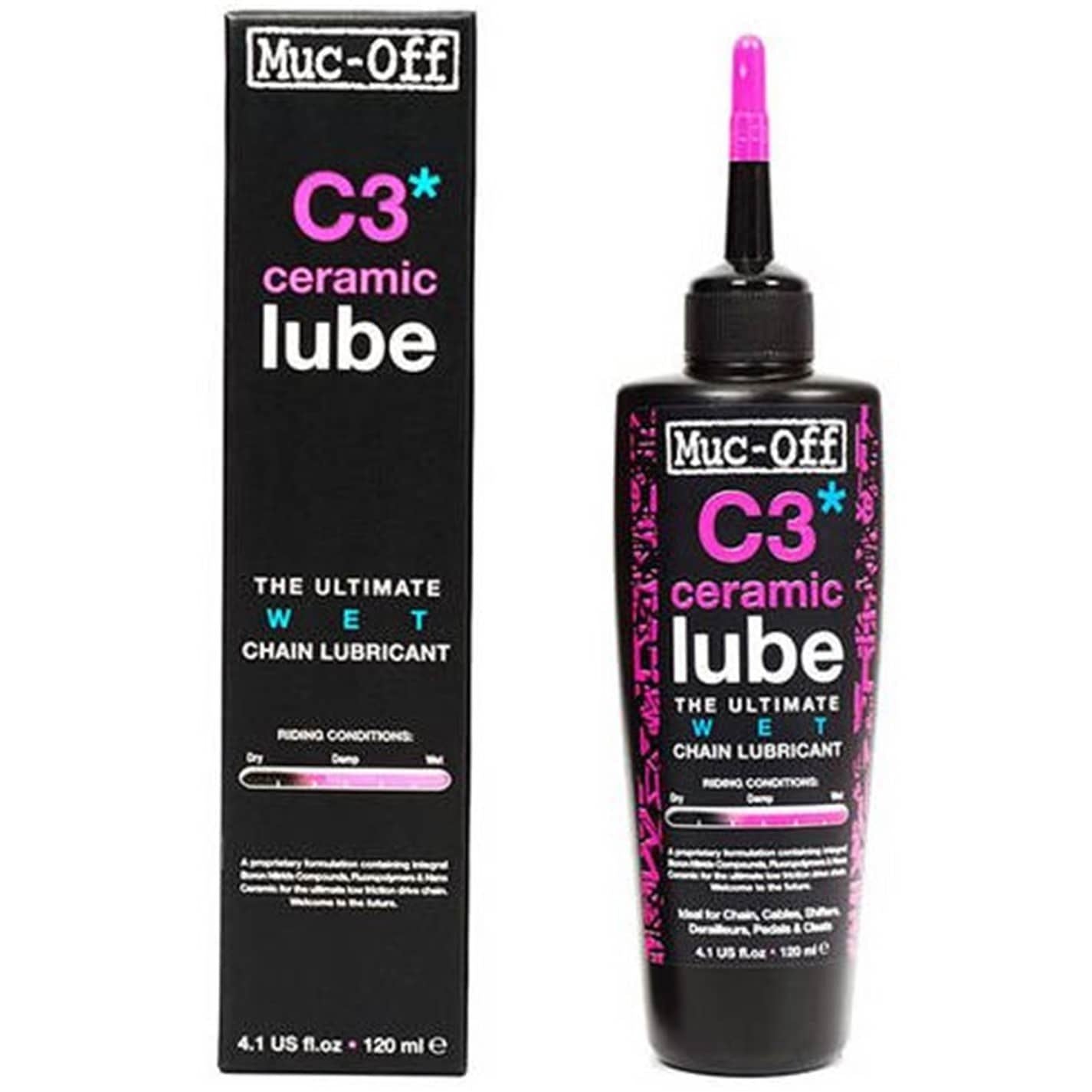Muc-Off Off C3 Ceramic Wet Lube   120ml