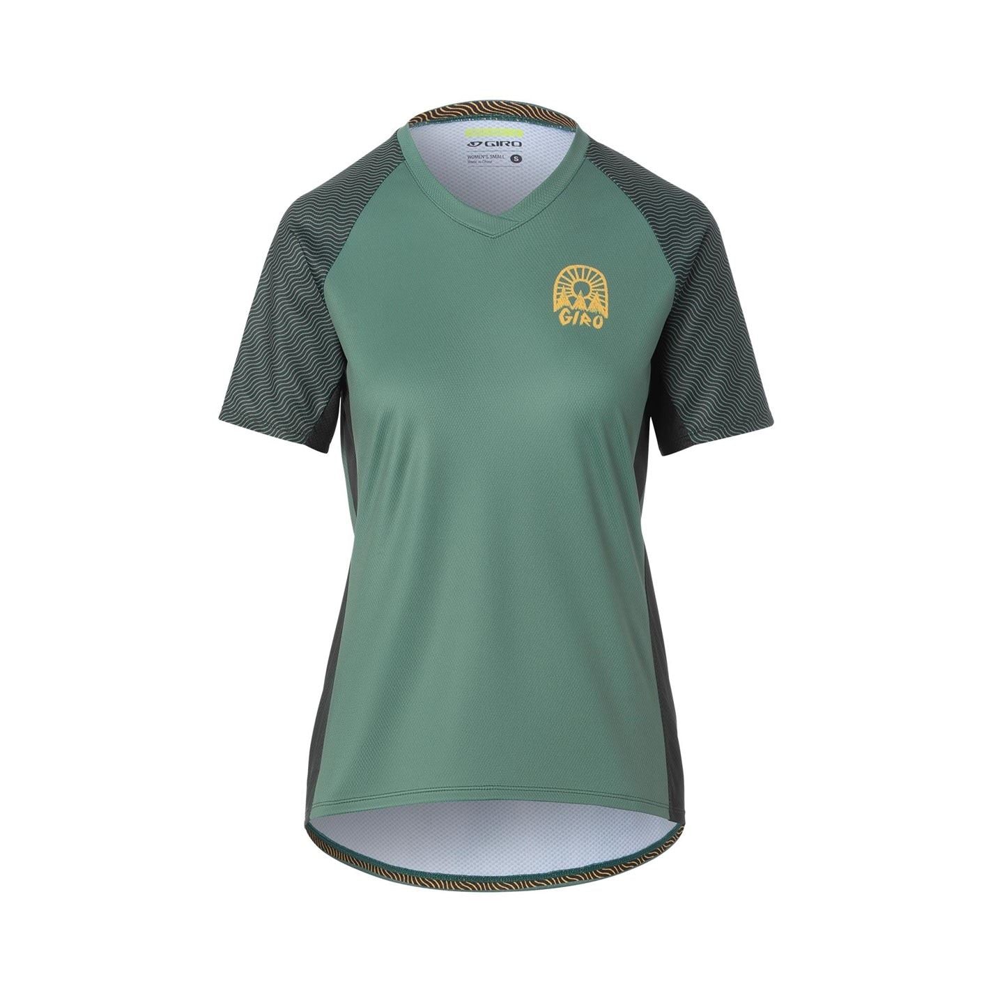 Giro Womens Wavy Collection   Roust Short Sleeve Mtb Jersey