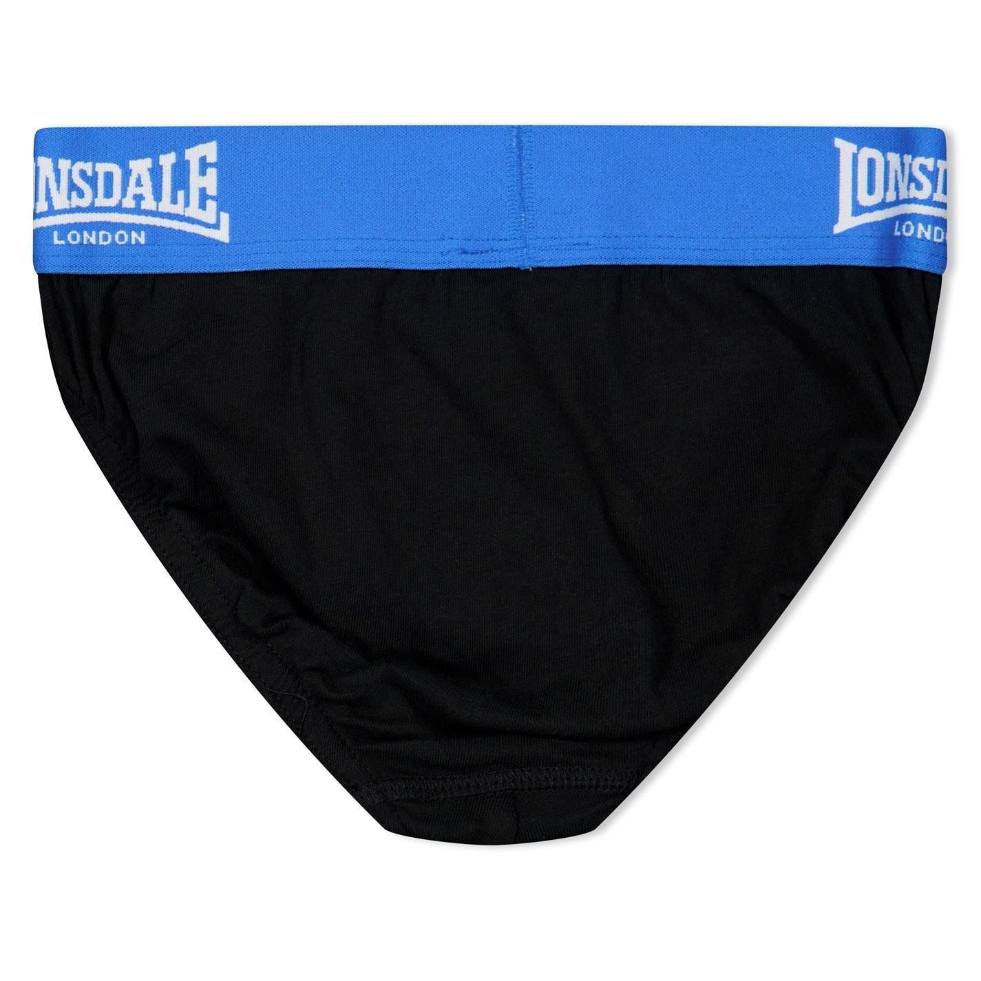Lonsdale 2 Pack Briefs Junior Boys