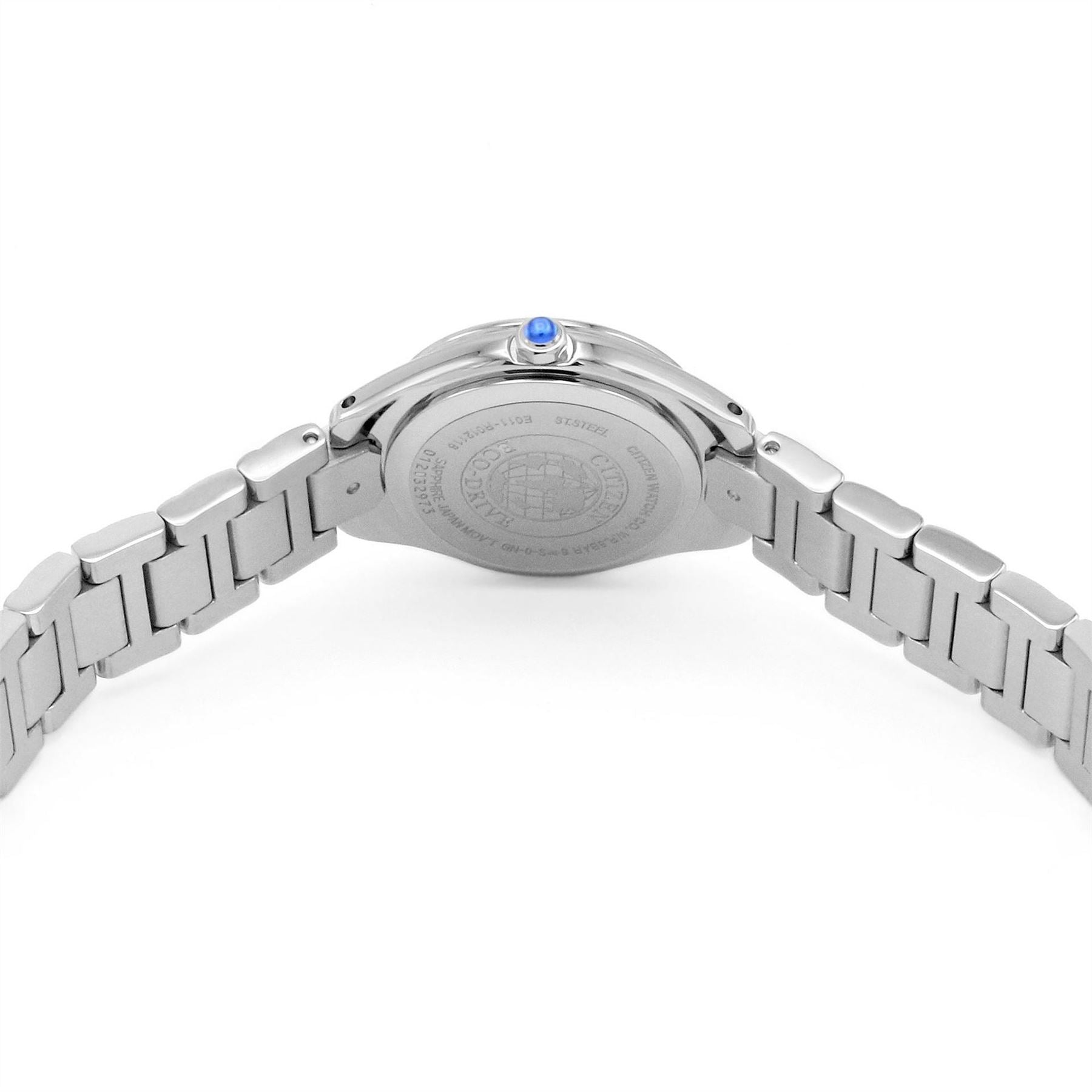 Citizen Crystal Stainless Steel Classic Watch
