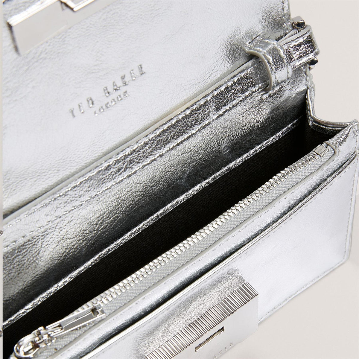 Ted Baker Lock Detail Purse With Chain Strap