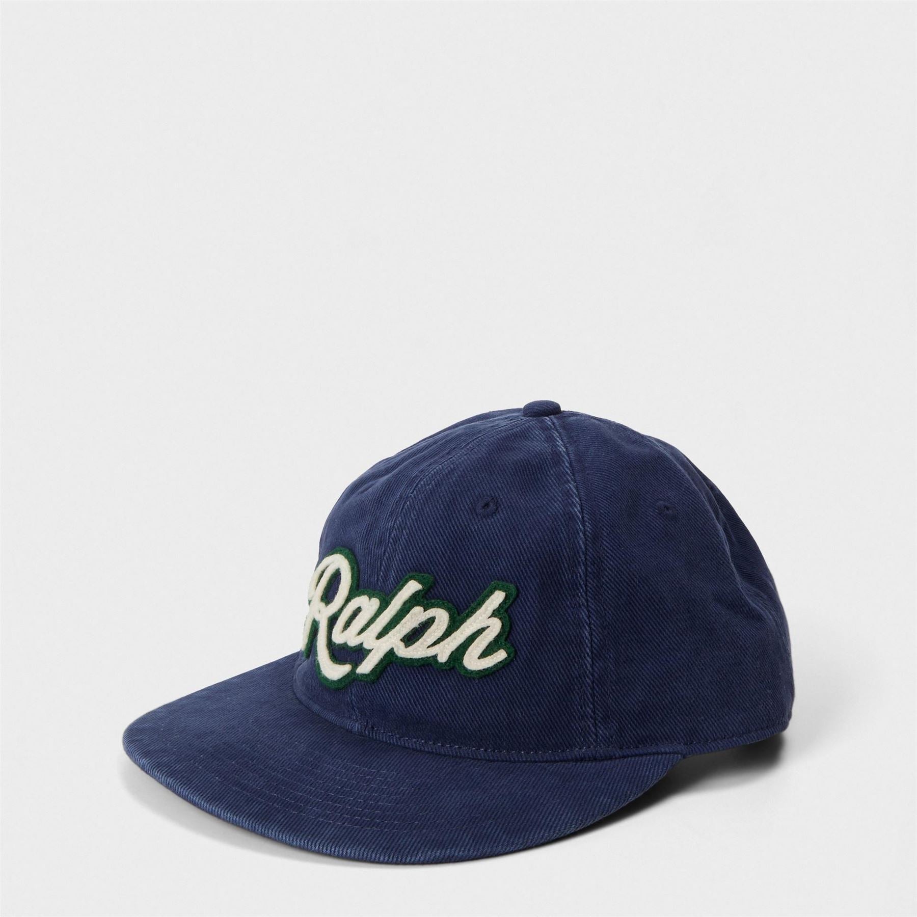 Polo Ralph Lauren Felt Patch Logo Lettering Baseball Cap