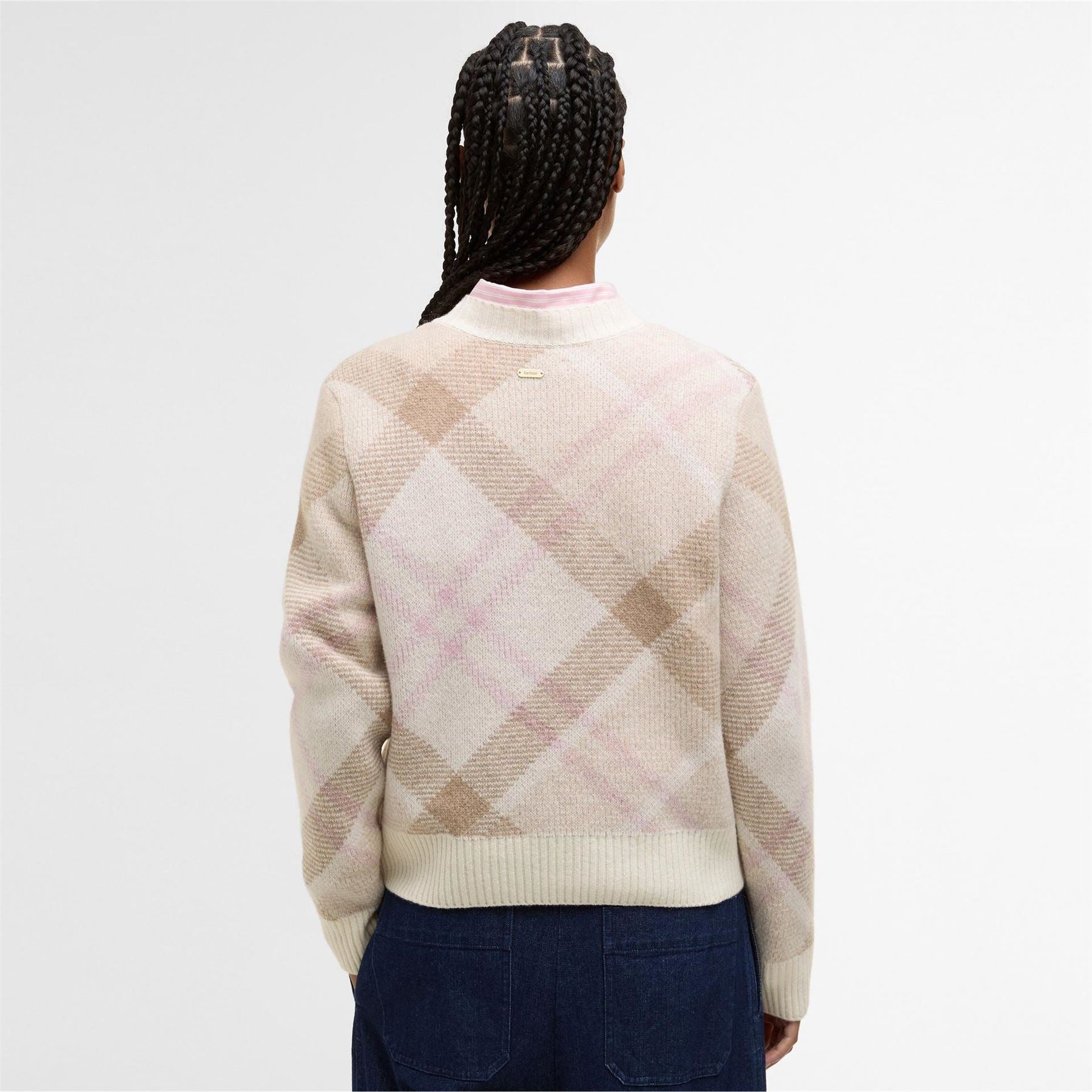 Barbour Sara Tartan Jumper