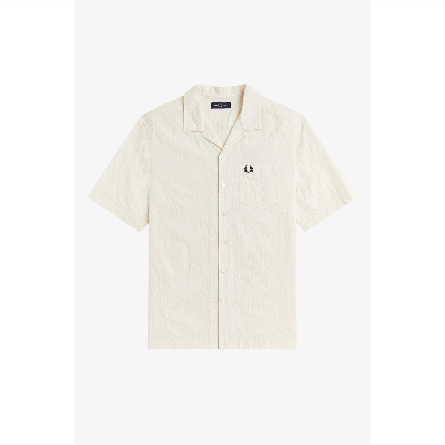 Fred Perry Short Sleeve Plain Shirt
