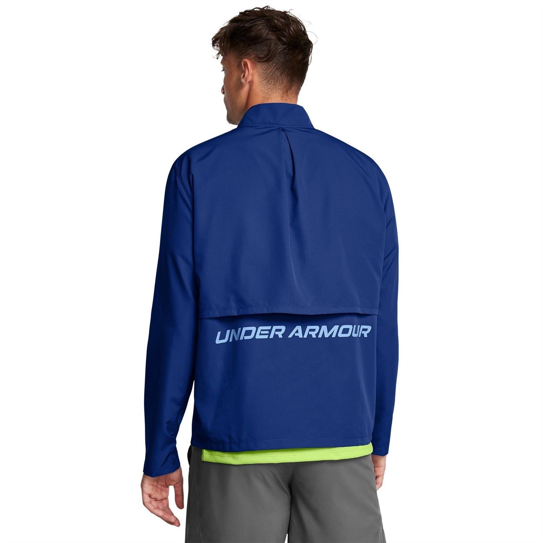 Under Armour Storm Run Solid Patterned Running Jacket