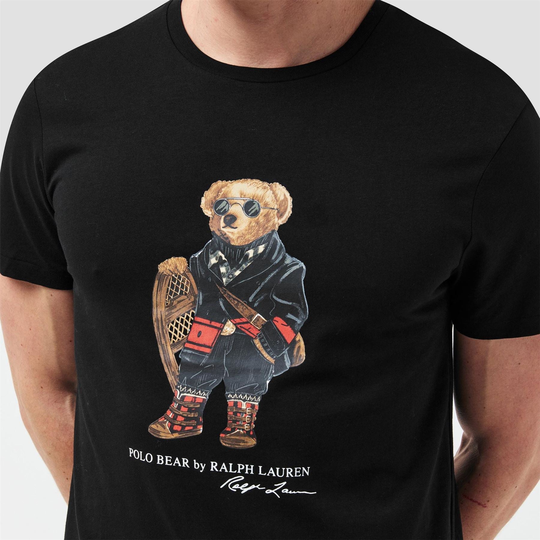 Polo Ralph Lauren Ski Bear Graphic Crew Neck Short Sleeve T-Shirt