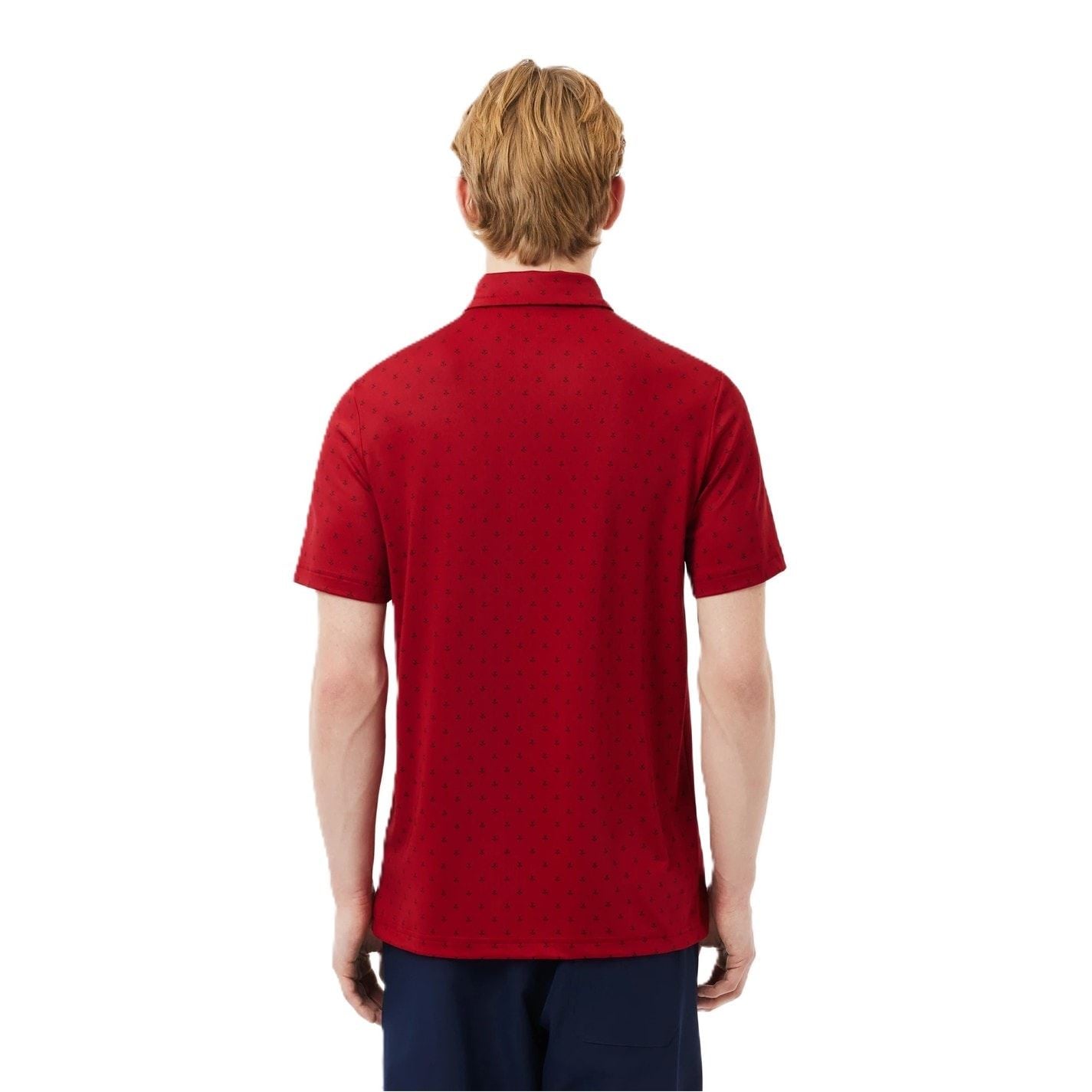 Lacoste Regular Fit Crocodile Print Polo Shirt