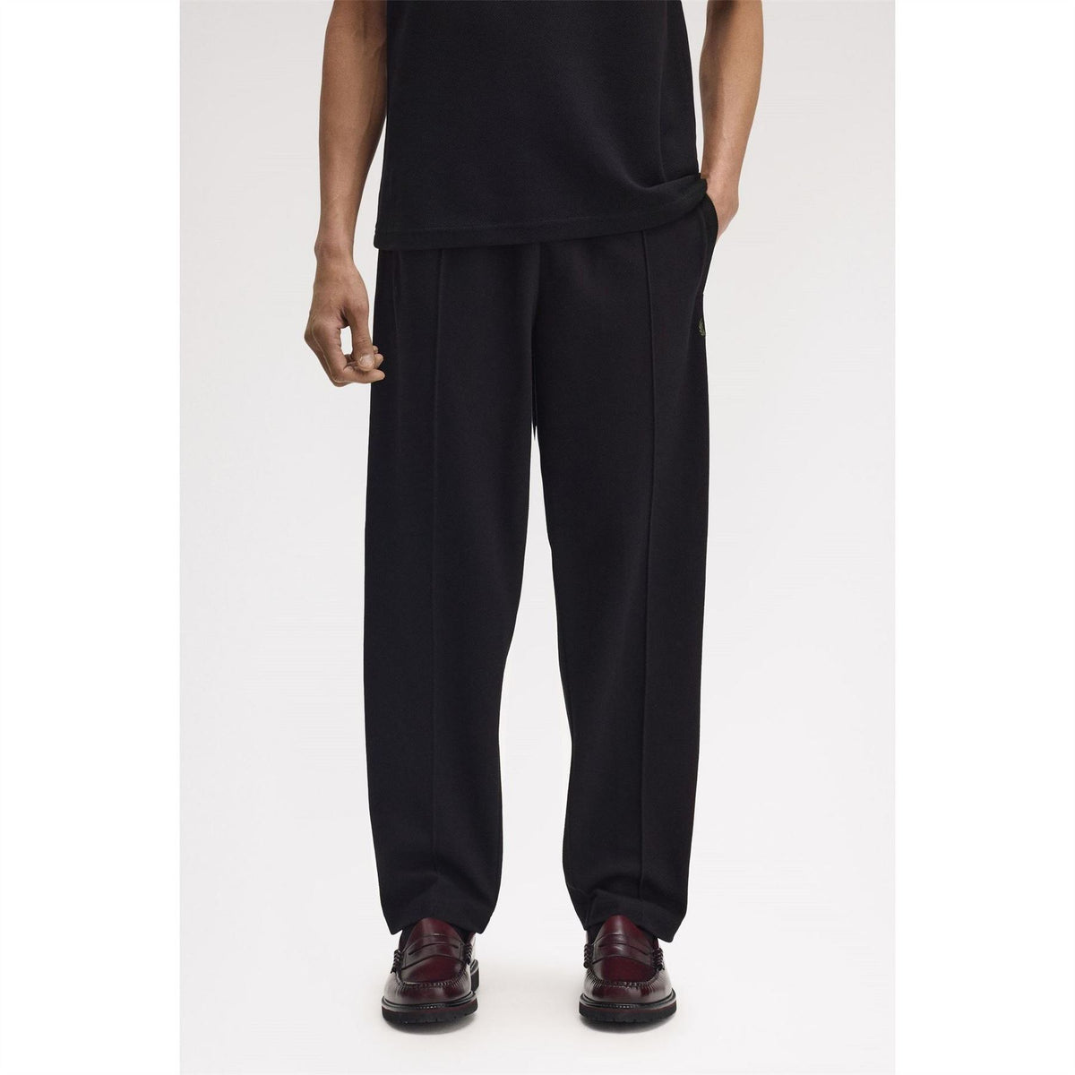 Fred Perry Side Tape Woven Open Hem Tracksuit Joggers