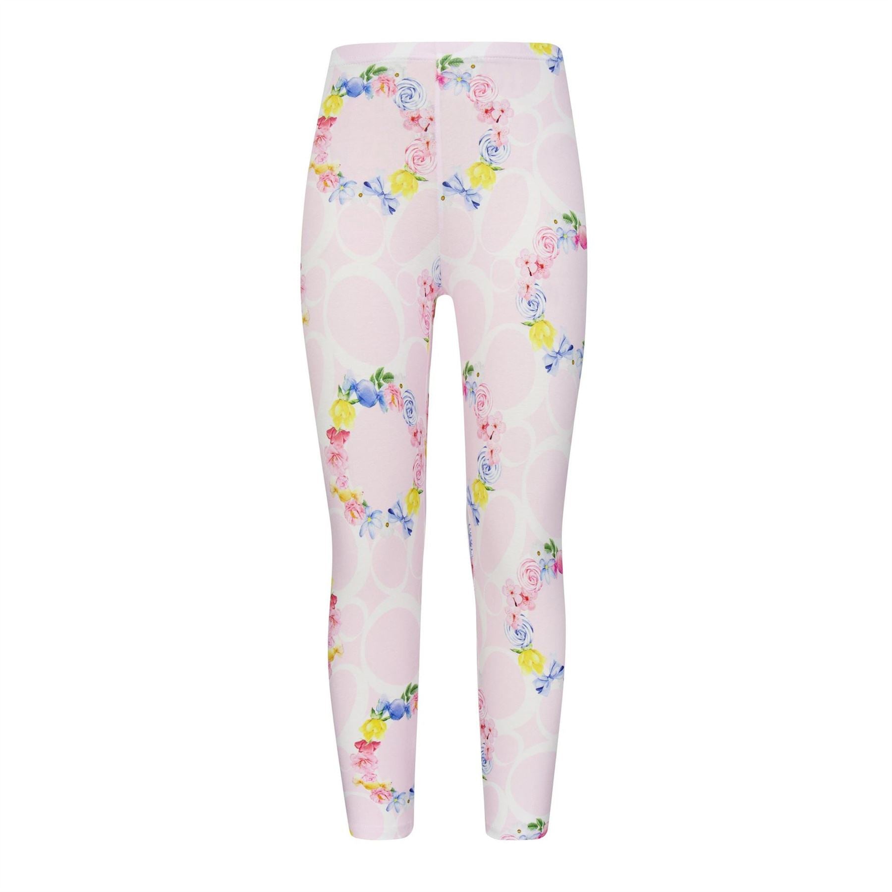 Balloon Chic Pink Floral Print Legging