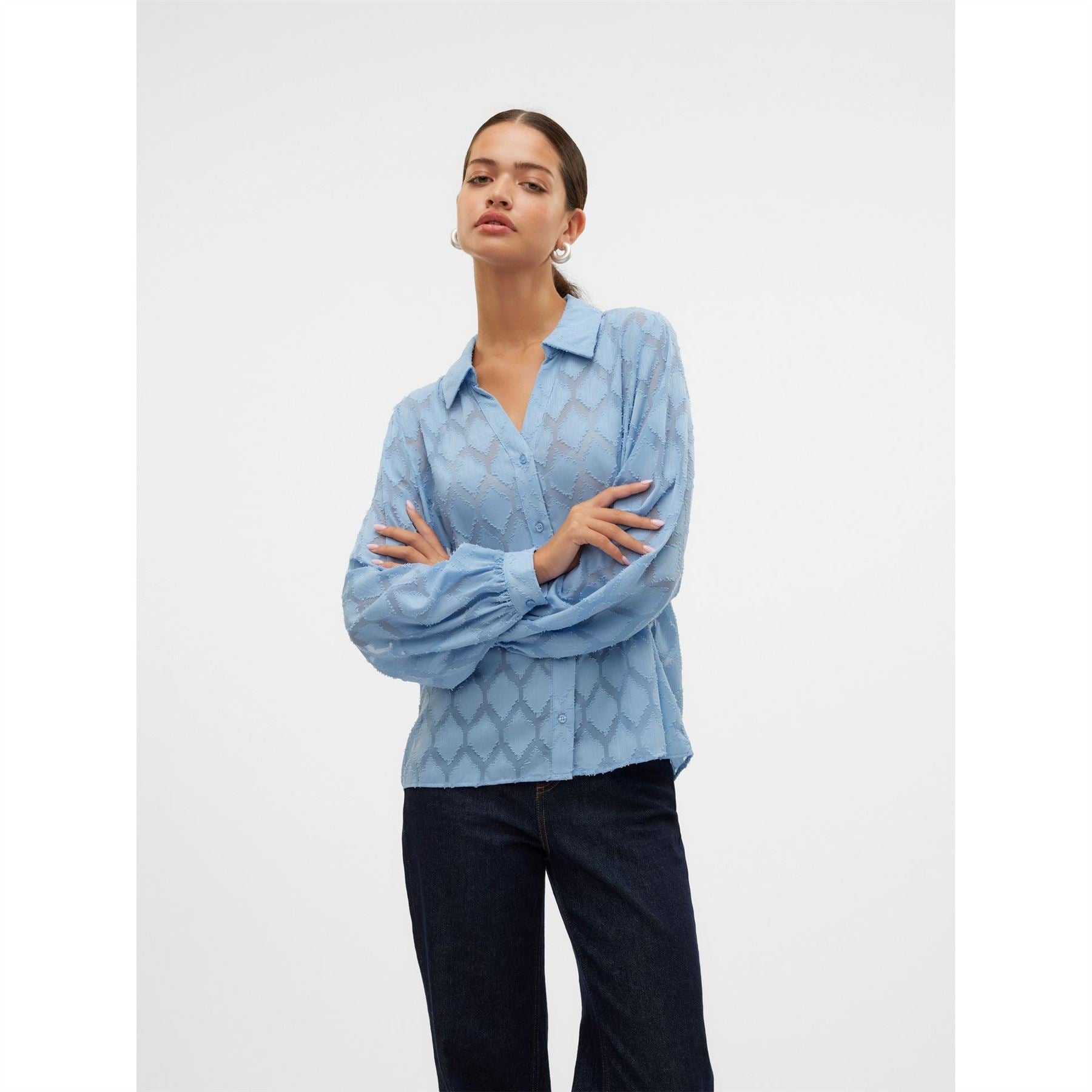Vero Moda Mayla Regular Fit Long Sleeve Blouse