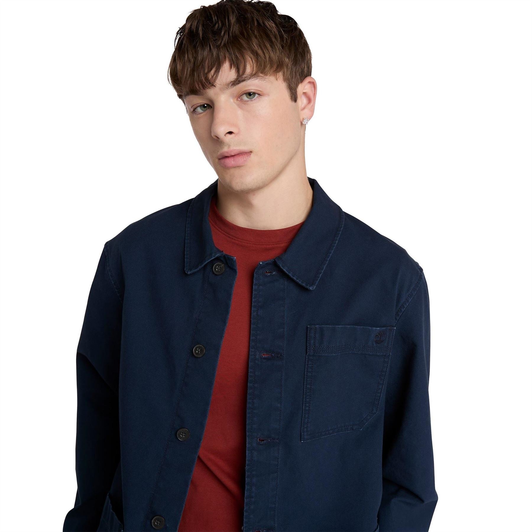 Timberland Kempshire Washed Canvasas Chore Field Jacket