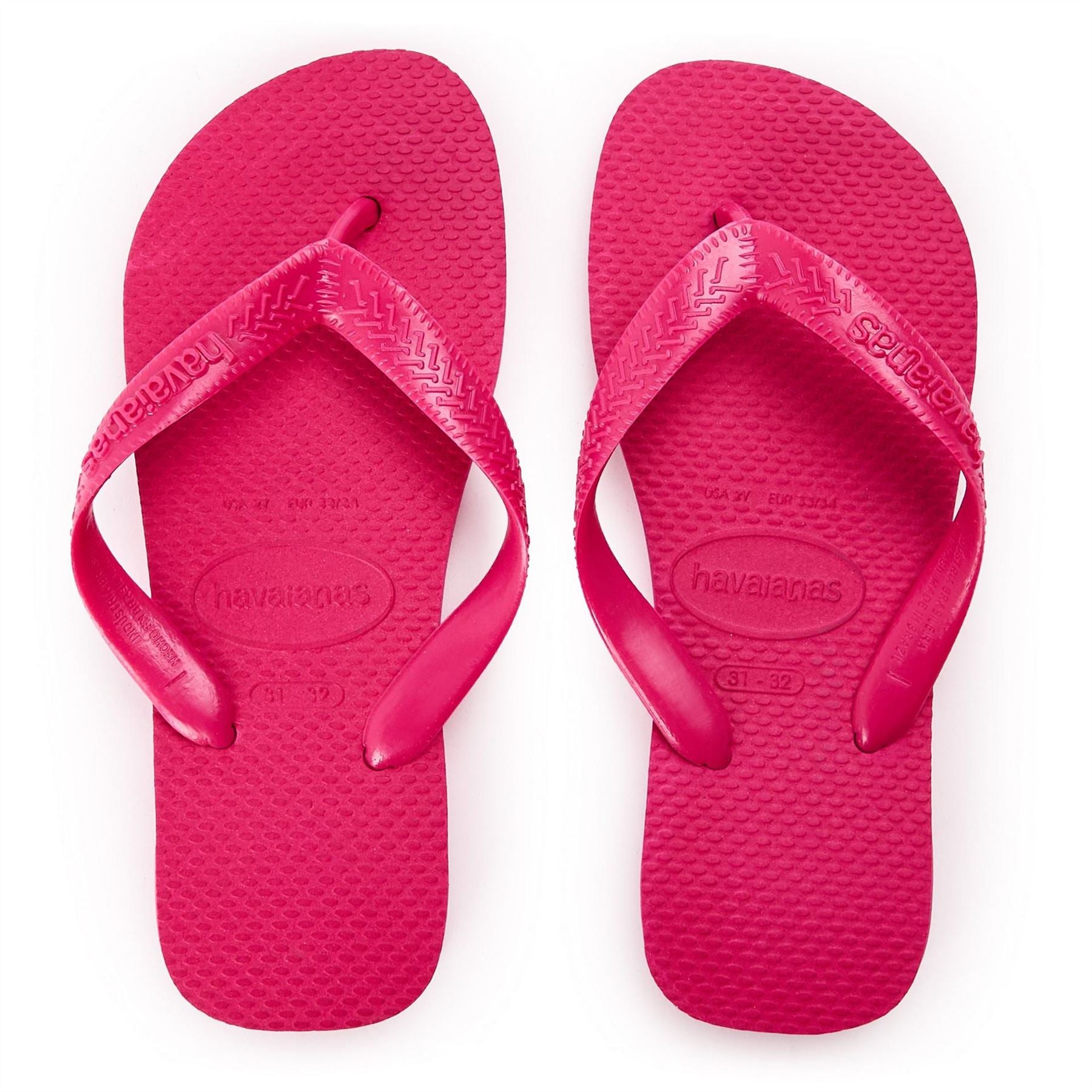 Havaianas Pink Electric Flip Flops