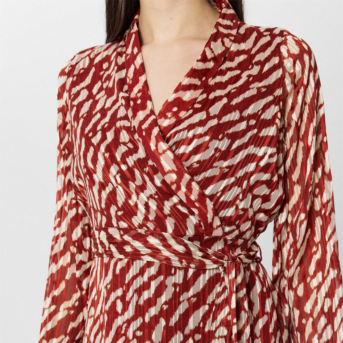 Vero Moda Rie V-Neck Knee Length Wrap Dress