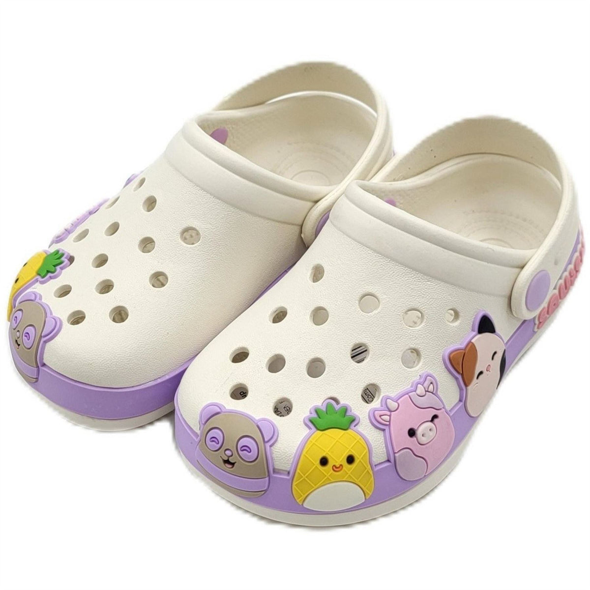 Character Cartoon Print Closed-Toe Clogs