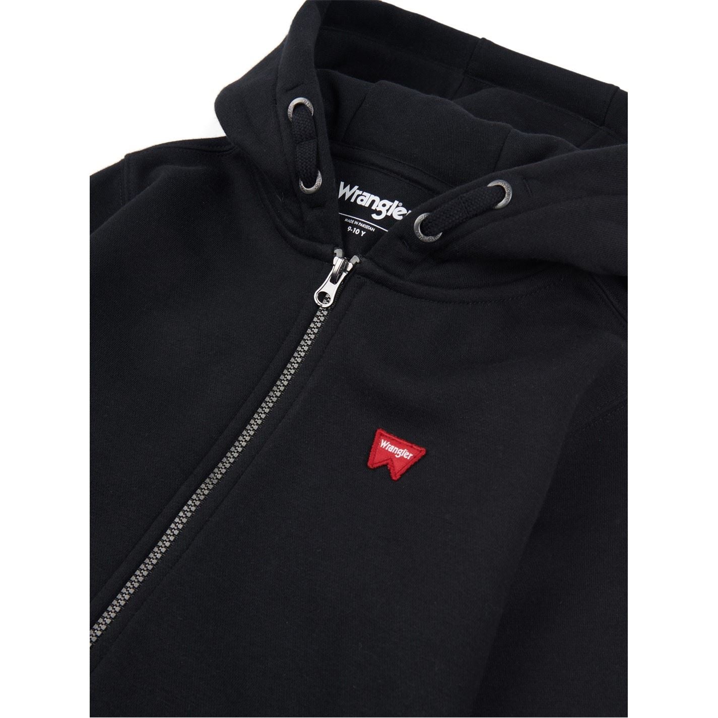 Wrangler Badge Zip Hoodie Juniors