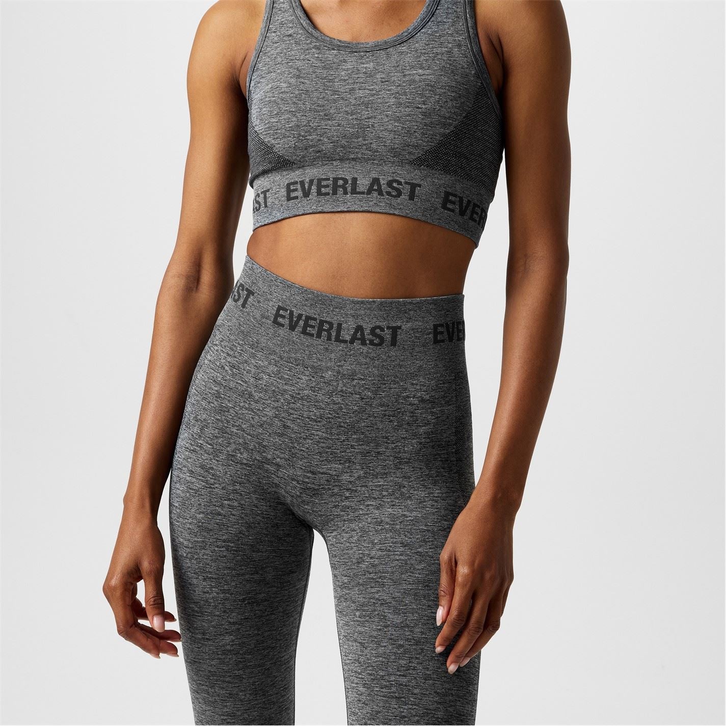 Everlast Racerback Snug Fit Cropped Bra