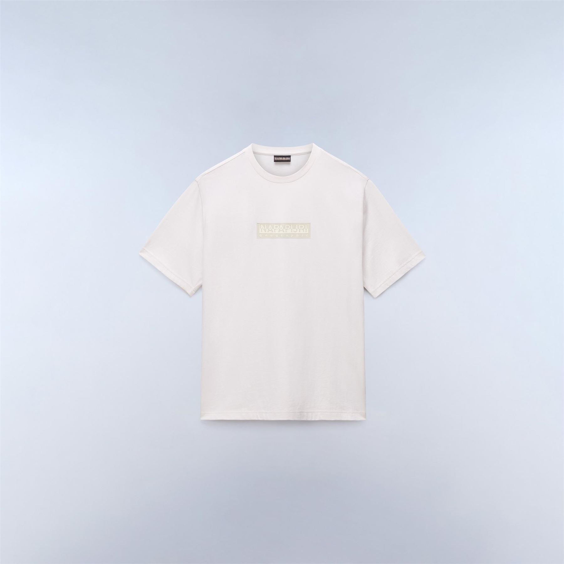 Napapijri Box Print Crew Neck Regular Fit T-Shirt