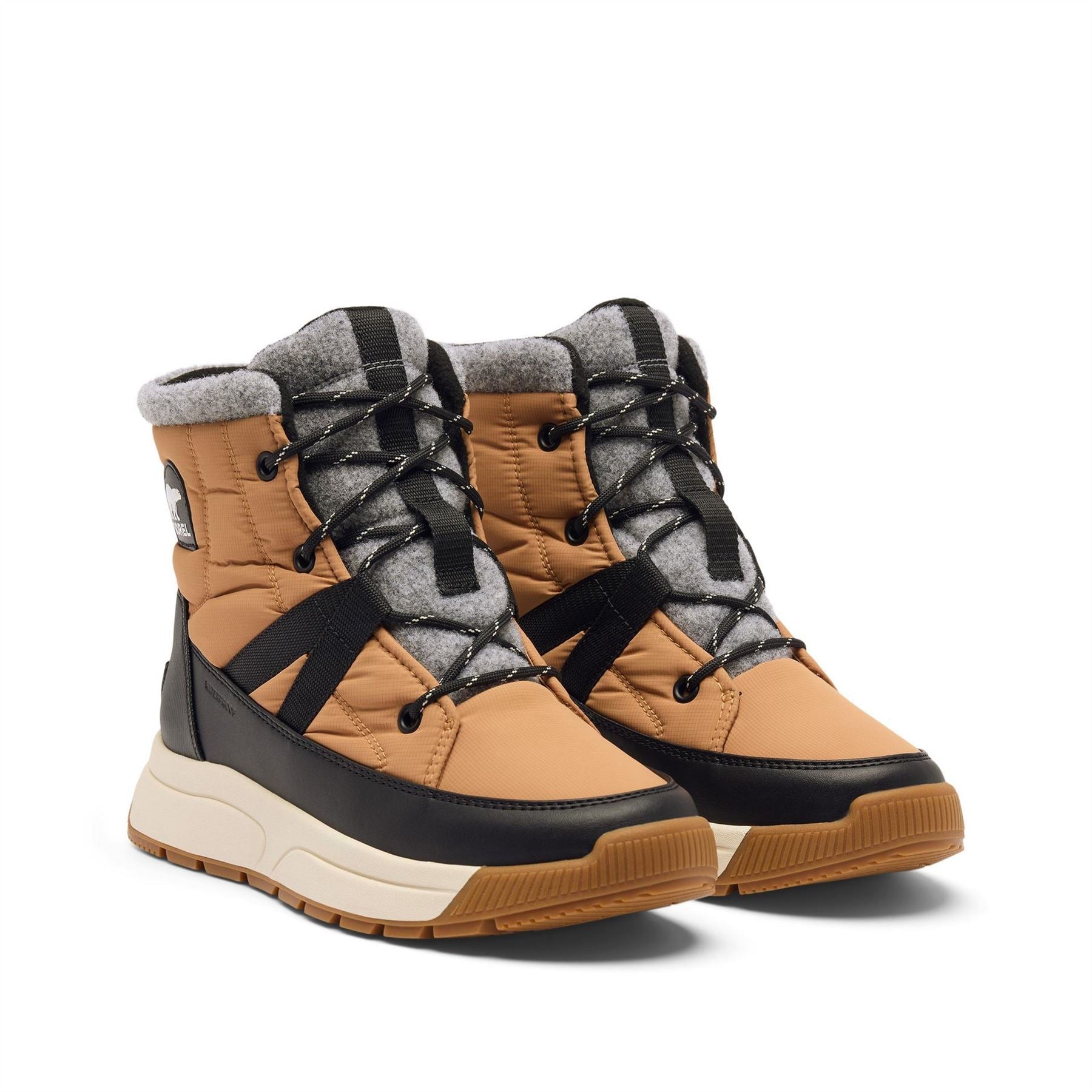 Sorel Whitney Mid Waterproof Lace Up Snow Boots