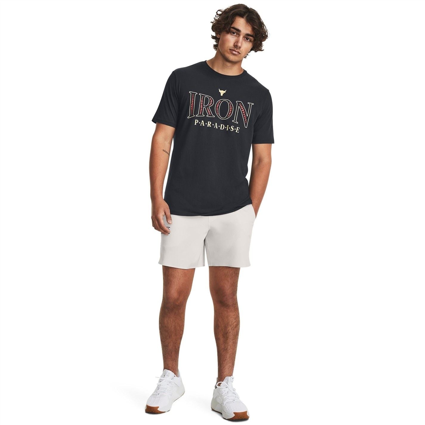 Under Armour Mens Project Rock Paradise T-Shirt