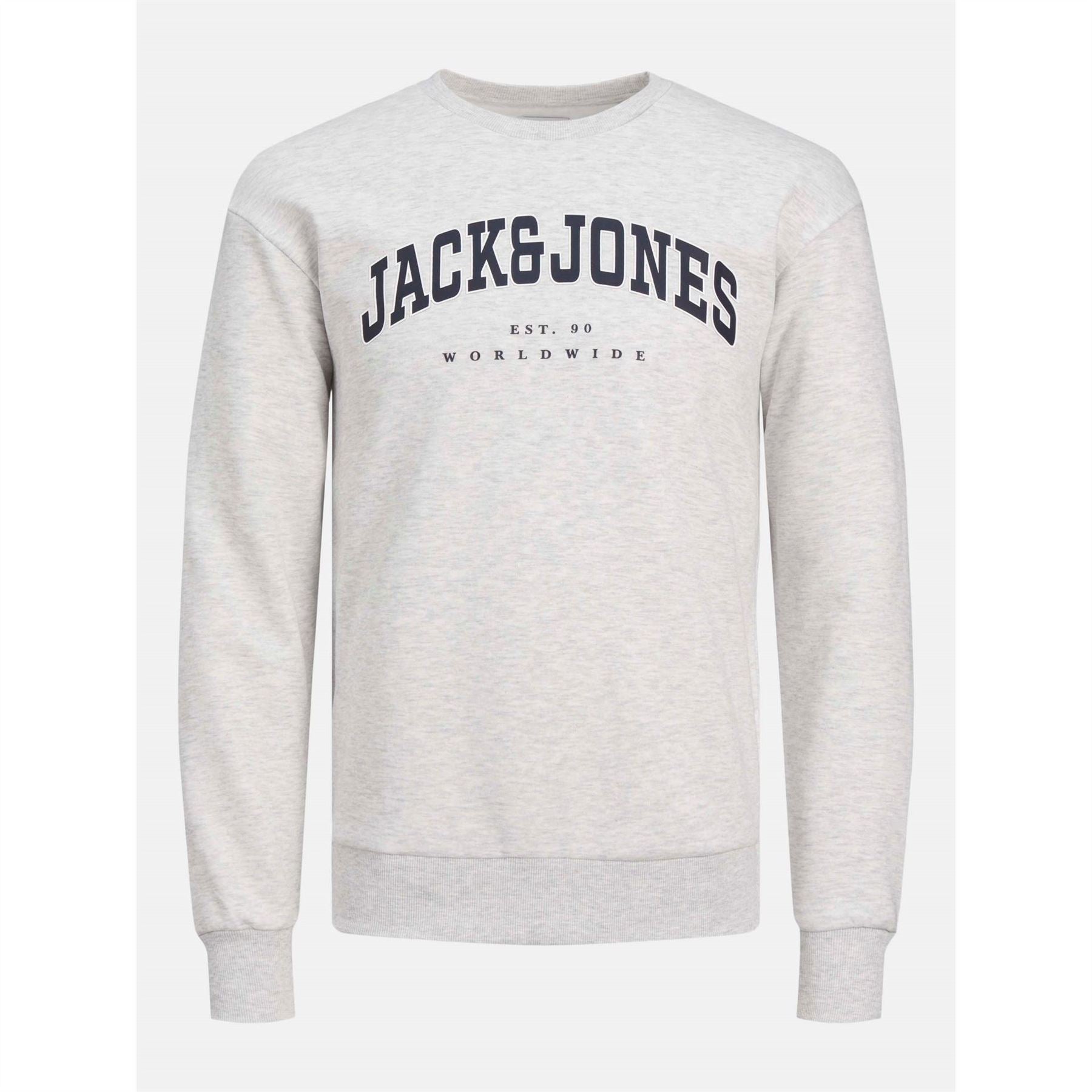 Jack and Jones Varsity Neck Crew Sweatshirt