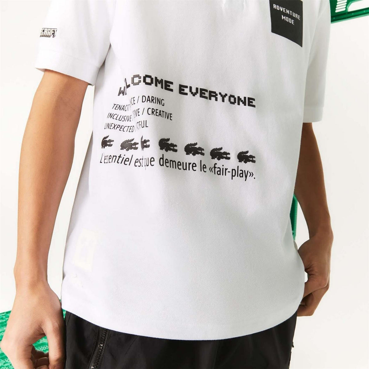 Lacoste X Minecraft Polo Shirt
